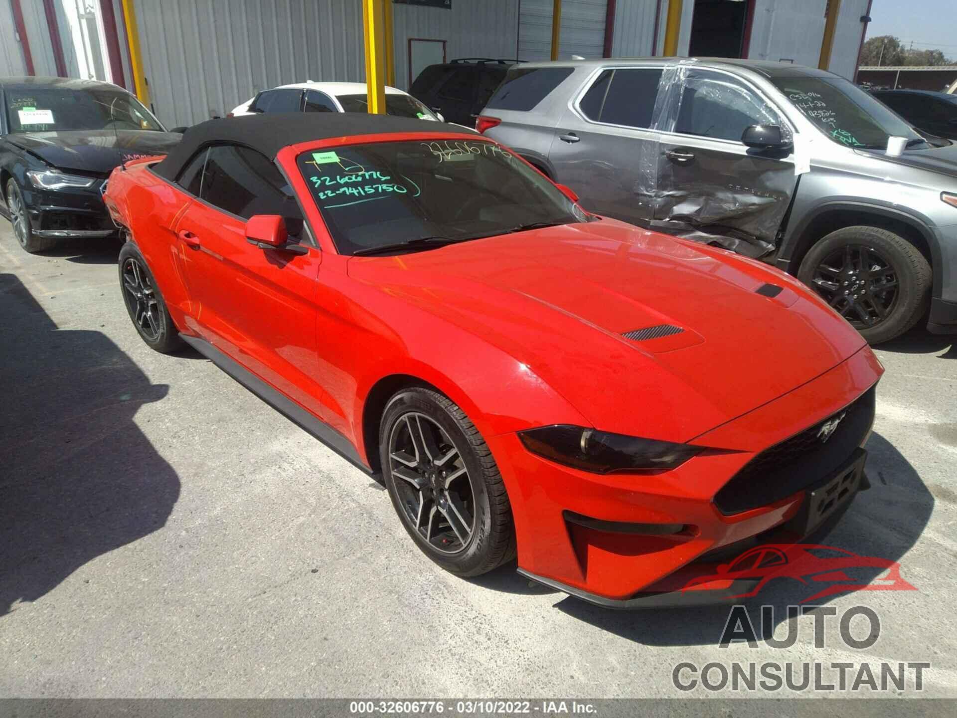 FORD MUSTANG 2018 - 1FATP8UH7J5118208