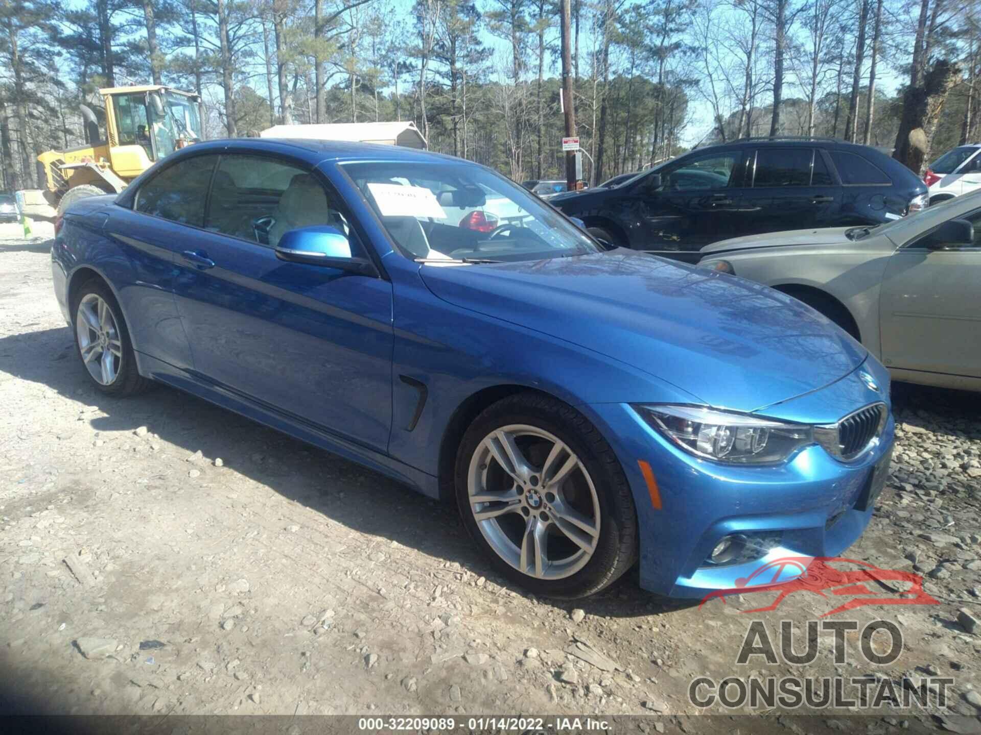 BMW 4 SERIES 2018 - WBA4Z3C52JEC56757