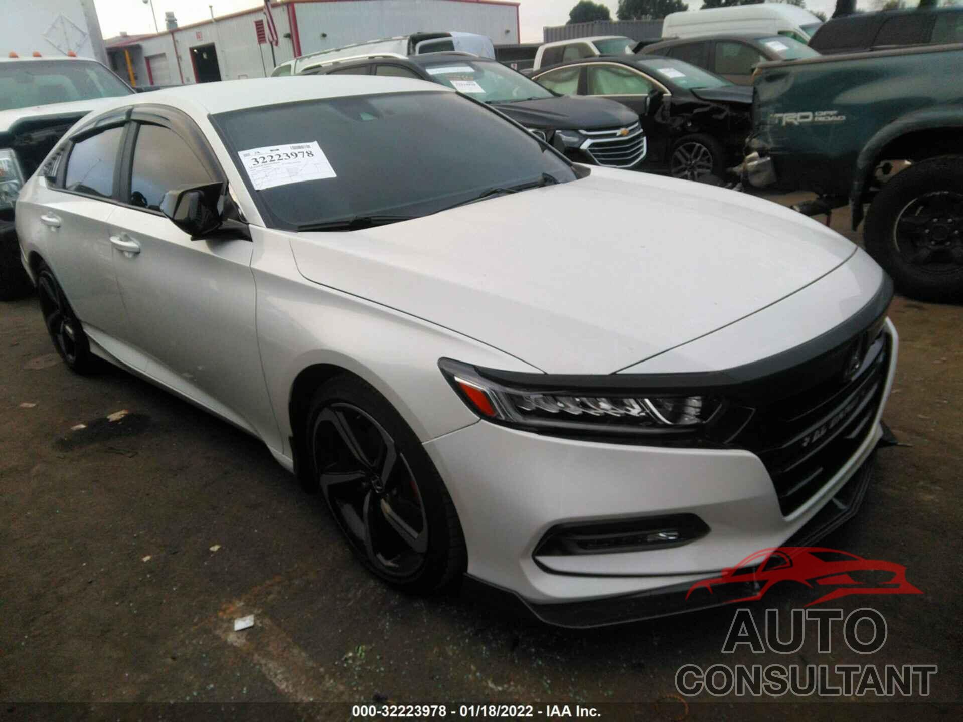 HONDA ACCORD SEDAN 2018 - 1HGCV1F31JA078113