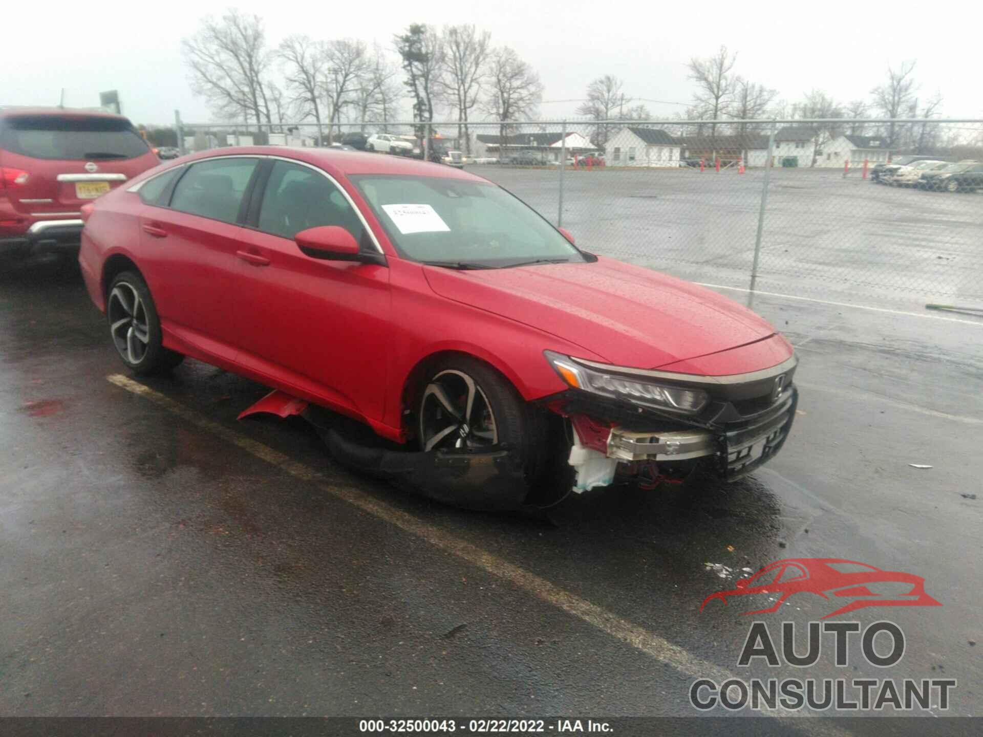 HONDA ACCORD SEDAN 2018 - 1HGCV1F37JA118680