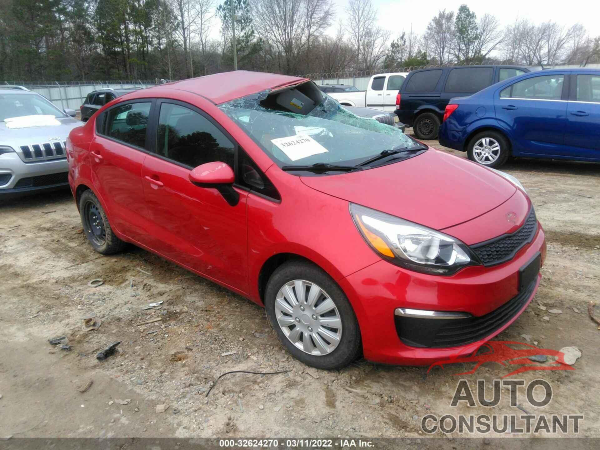 KIA RIO 2017 - KNADM4A34H6027889