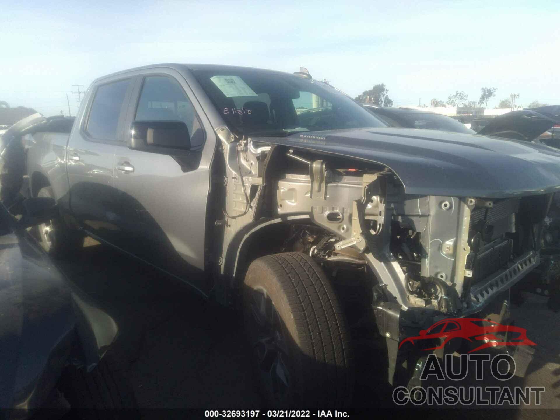 CHEVROLET SILVERADO 1500 2021 - 3GCPWDET8MG146171