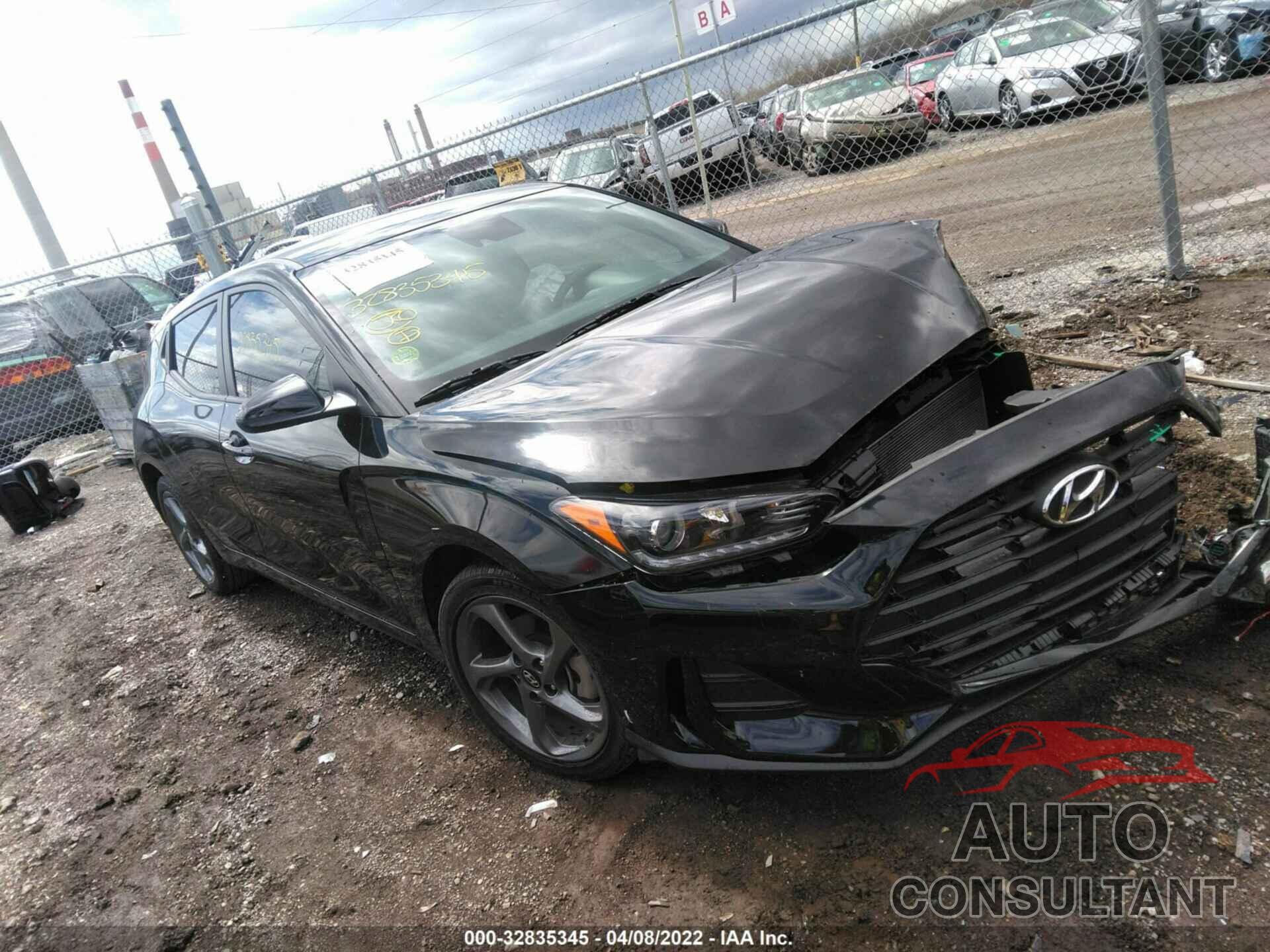 HYUNDAI VELOSTER 2020 - KMHTG6AF4LU023482