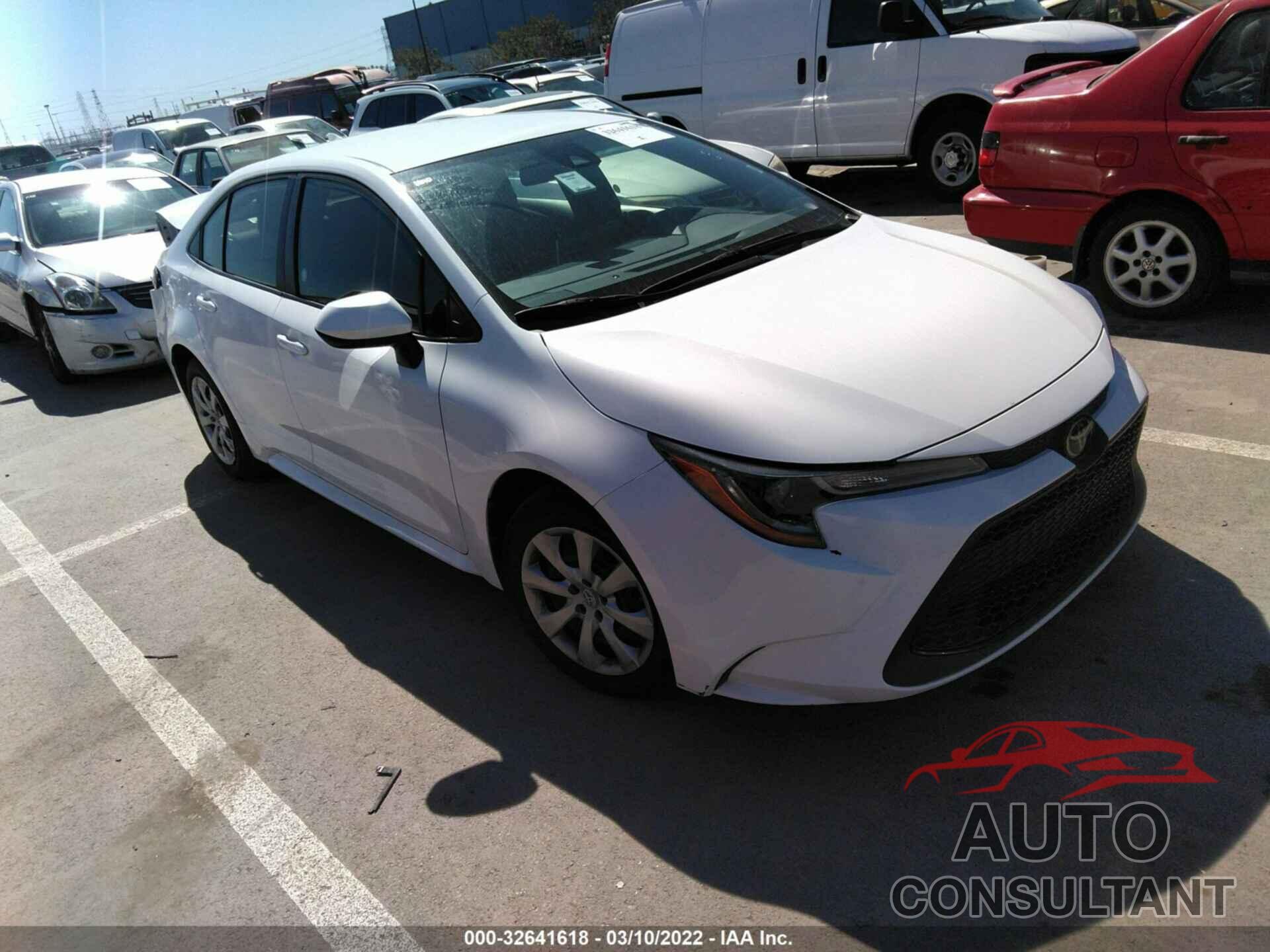 TOYOTA COROLLA 2020 - JTDEPRAEXLJ095262