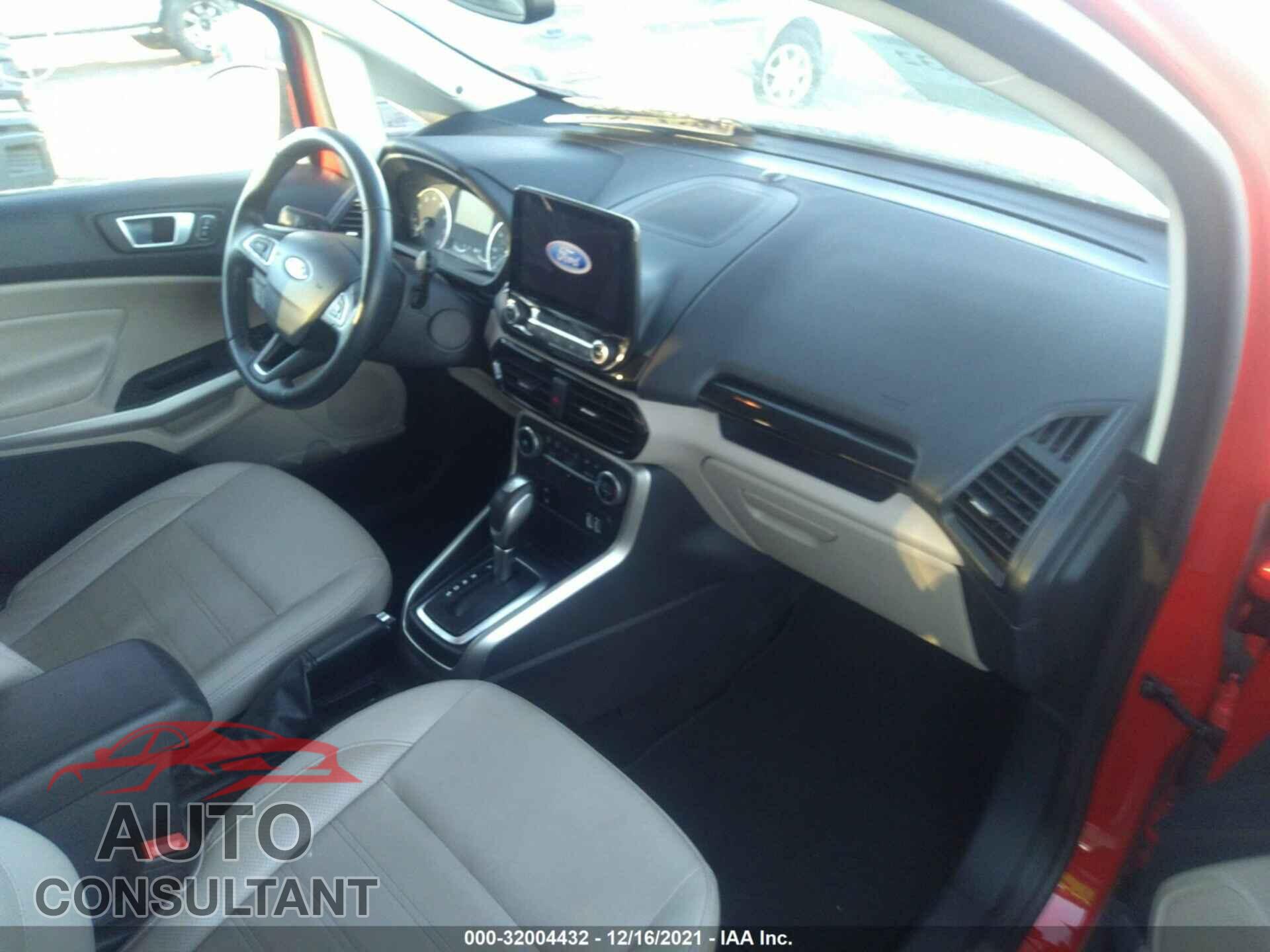 FORD ECOSPORT 2020 - MAJ6S3KL2LC353152