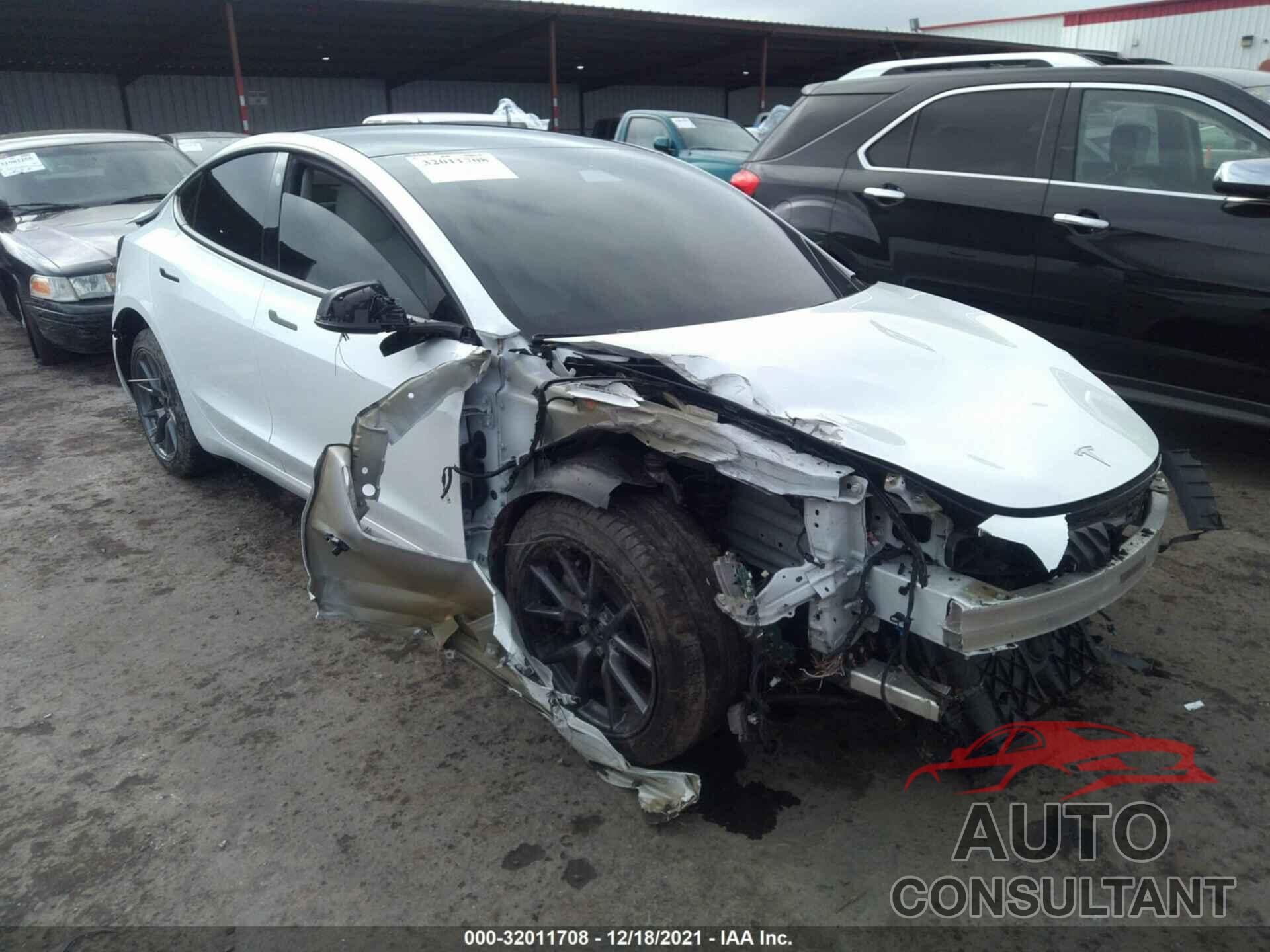 TESLA MODEL 3 2021 - 5YJ3E1EB4MF083793