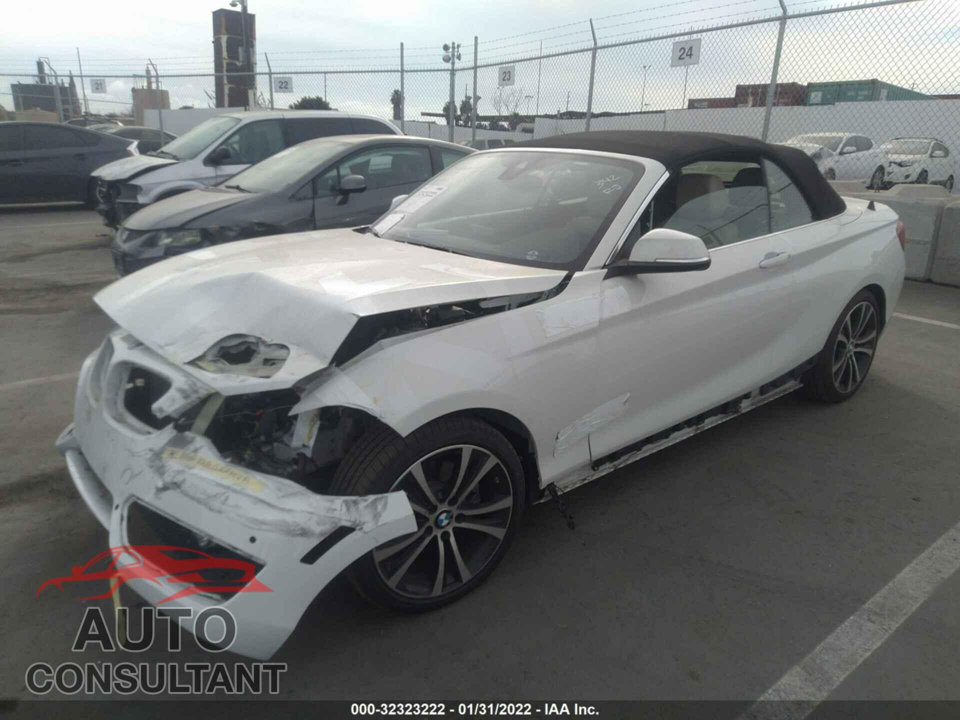 BMW 2 SERIES 2020 - WBA2M7C02L7E61665