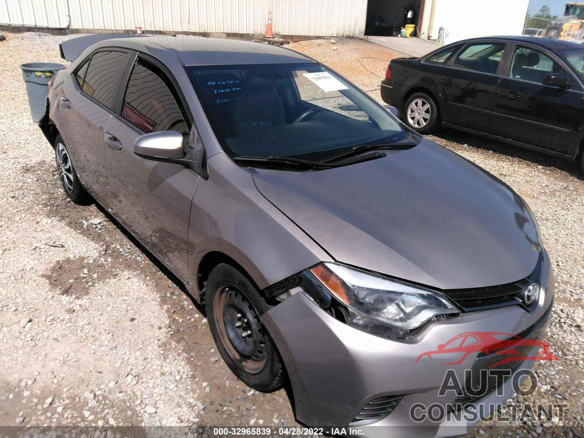TOYOTA COROLLA 2016 - 2T1BURHE4GC674363