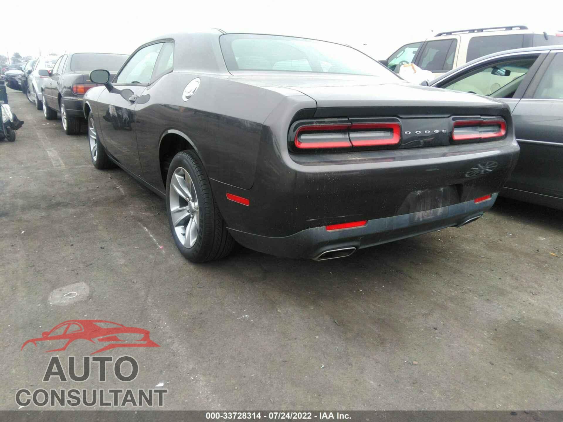 DODGE CHALLENGER 2016 - 2C3CDZAG8GH338760