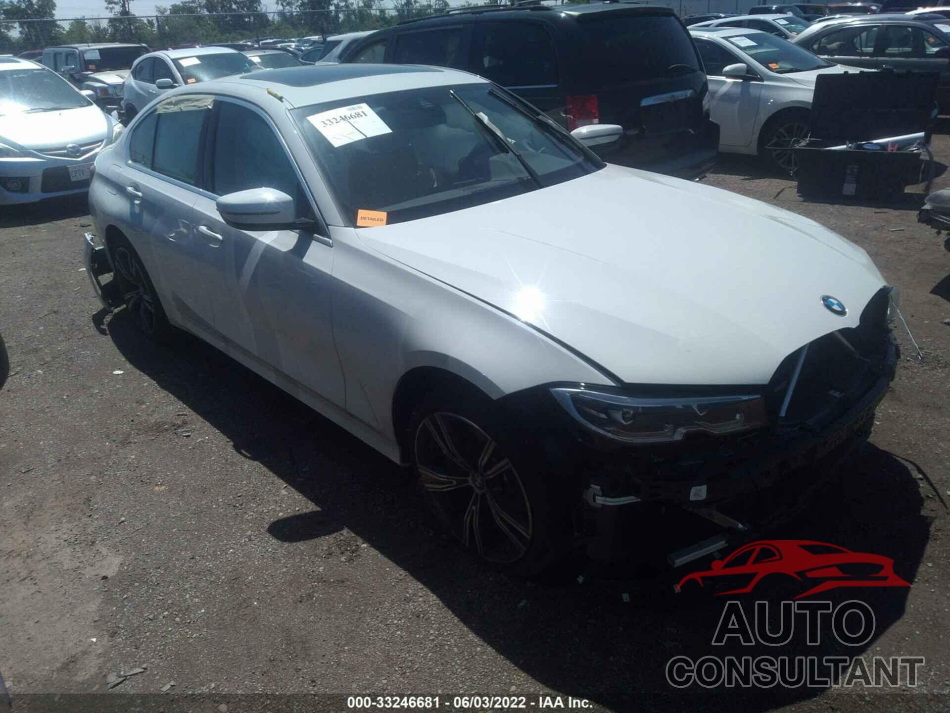 BMW 3 SERIES 2022 - 3MW5R7J09N8C43299