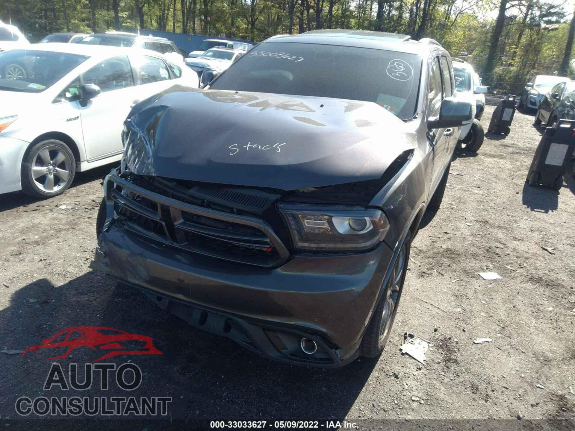 DODGE DURANGO 2017 - 1C4RDJDG9HC860319