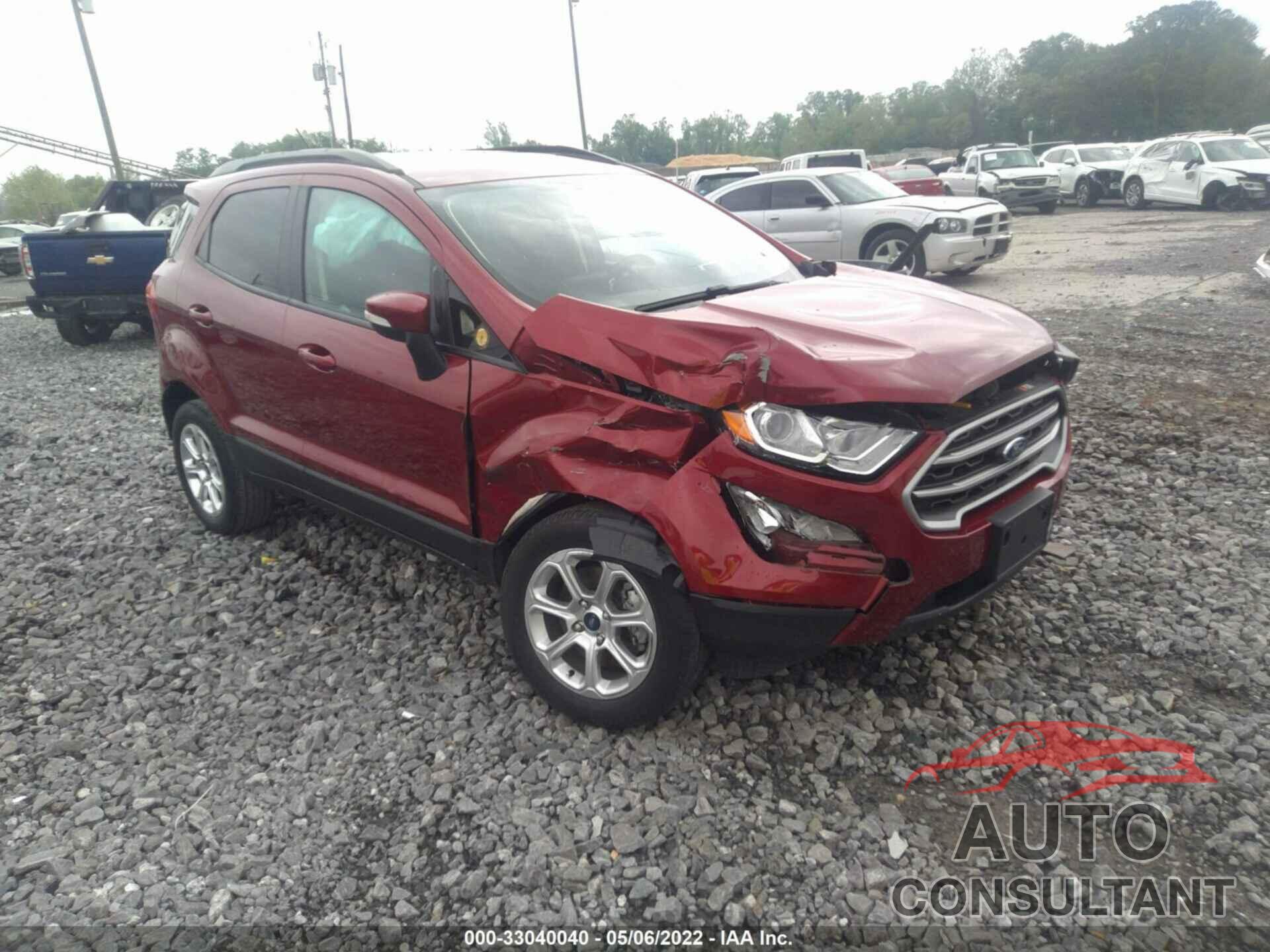 FORD ECOSPORT 2019 - MAJ3S2GE0KC269966