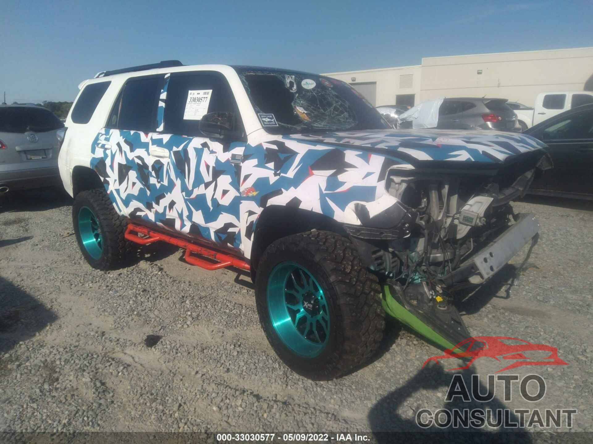 TOYOTA 4RUNNER 2017 - JTEBU5JR4H5457847