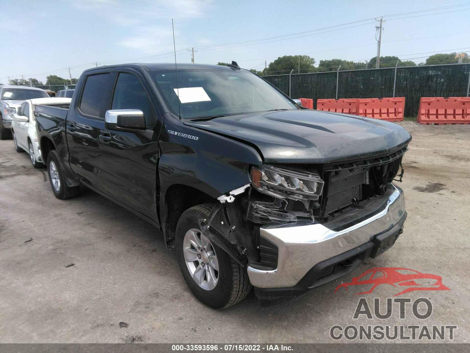 CHEVROLET SILVERADO 1500 2021 - 1GCUYDED6MZ425981