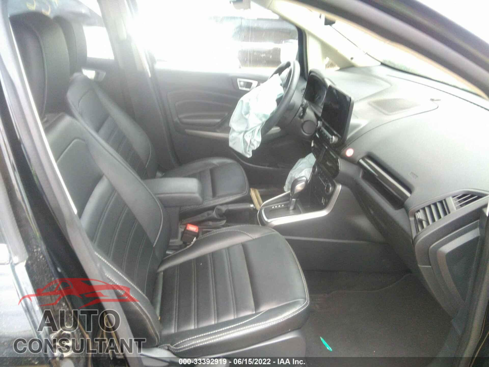 FORD ECOSPORT 2021 - MAJ6S3KL1MC401984