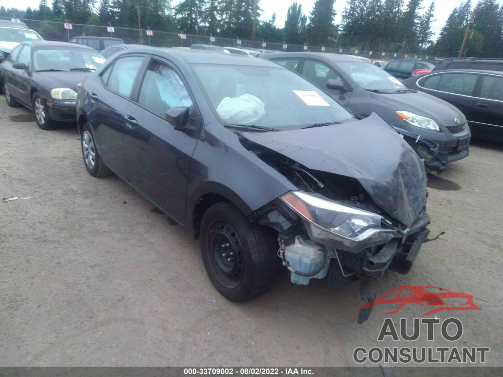 TOYOTA COROLLA 2016 - 2T1BURHE3GC553047