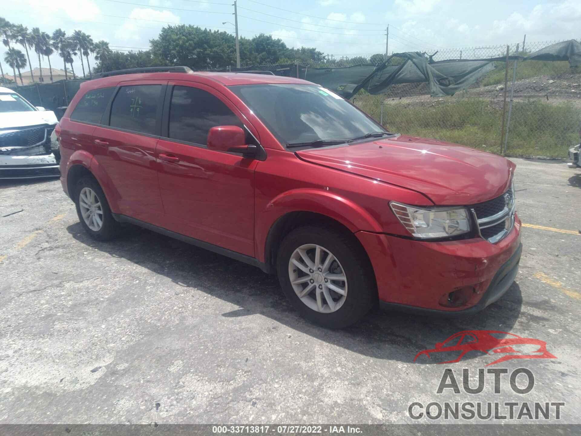 DODGE JOURNEY 2017 - 3C4PDCBG5HT531871