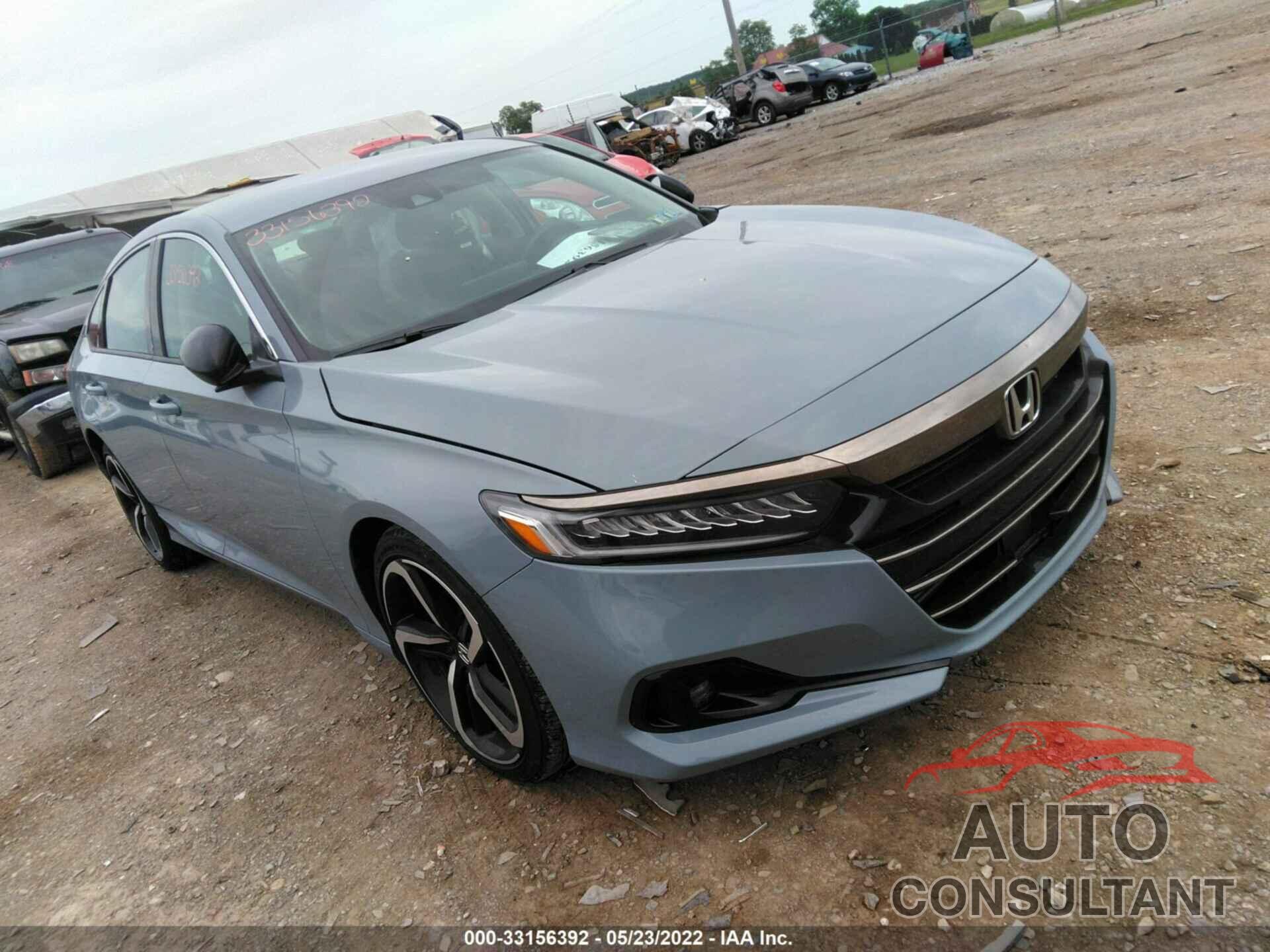 HONDA ACCORD SEDAN 2021 - 1HGCV1F48MA025048