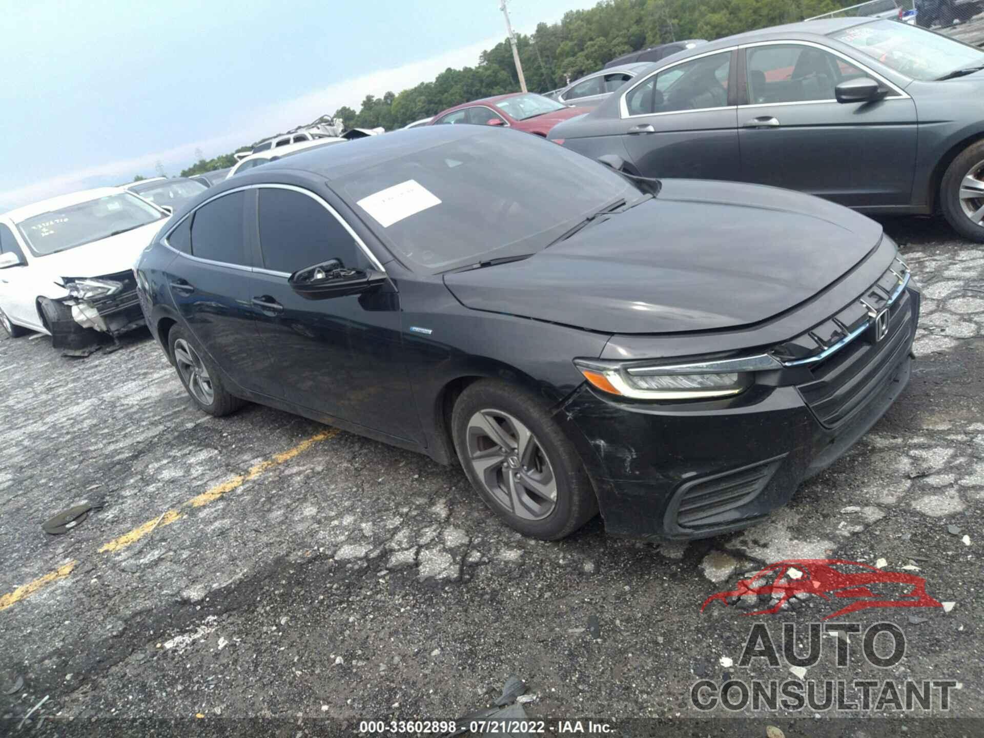 HONDA INSIGHT 2019 - 19XZE4F13KE002271