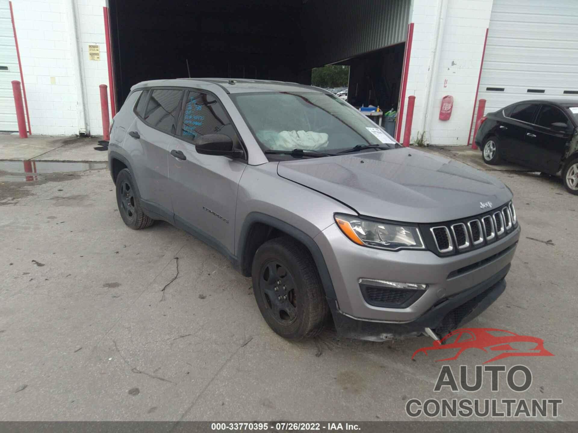 JEEP COMPASS 2017 - 3C4NJCAB4HT697496