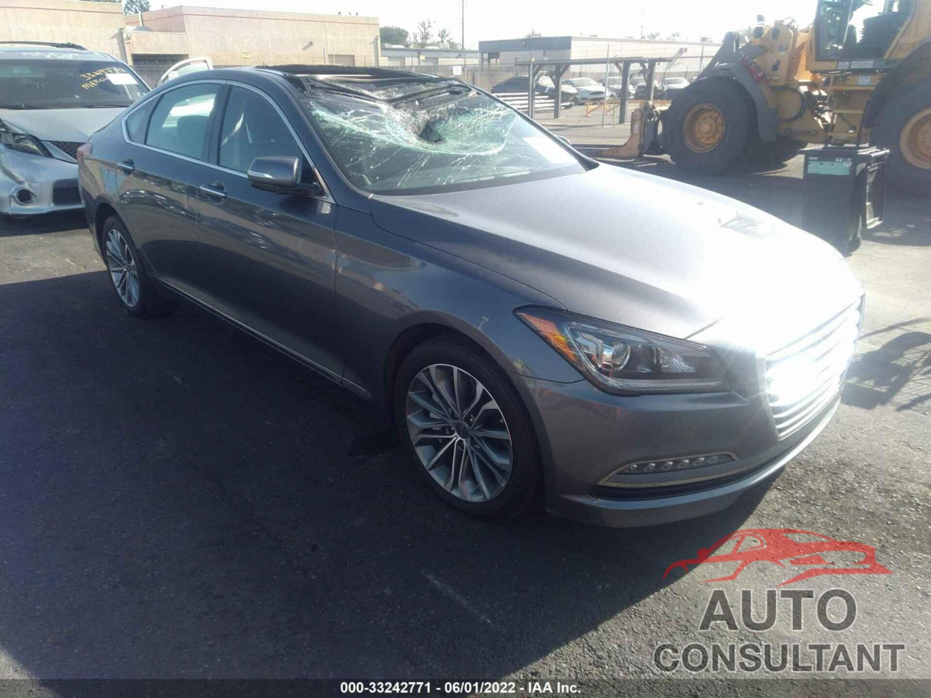 HYUNDAI GENESIS 2016 - KMHGN4JE4GU142027