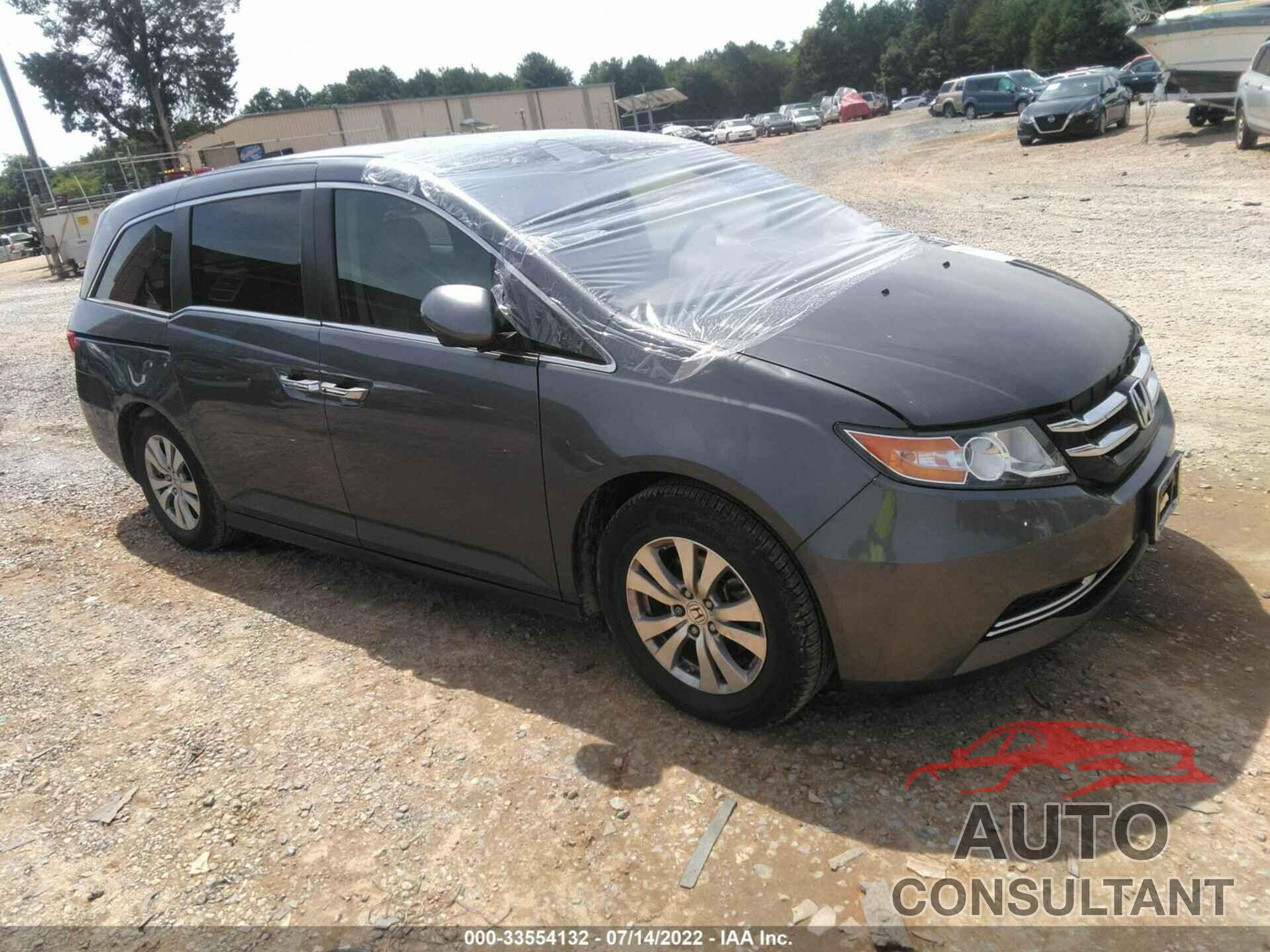 HONDA ODYSSEY 2016 - 5FNRL5H35GB136954