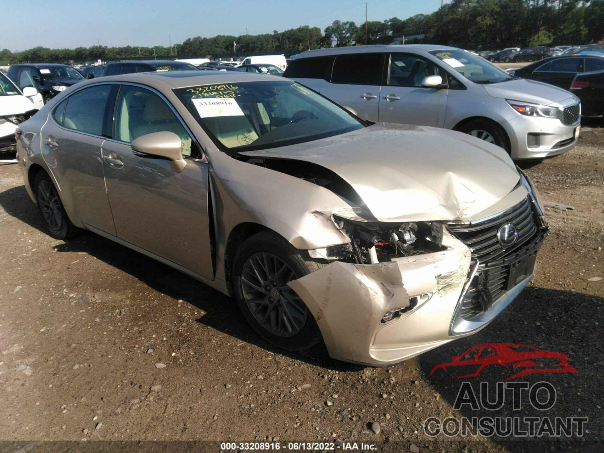 LEXUS ES 2018 - 58ABK1GG7JU096557