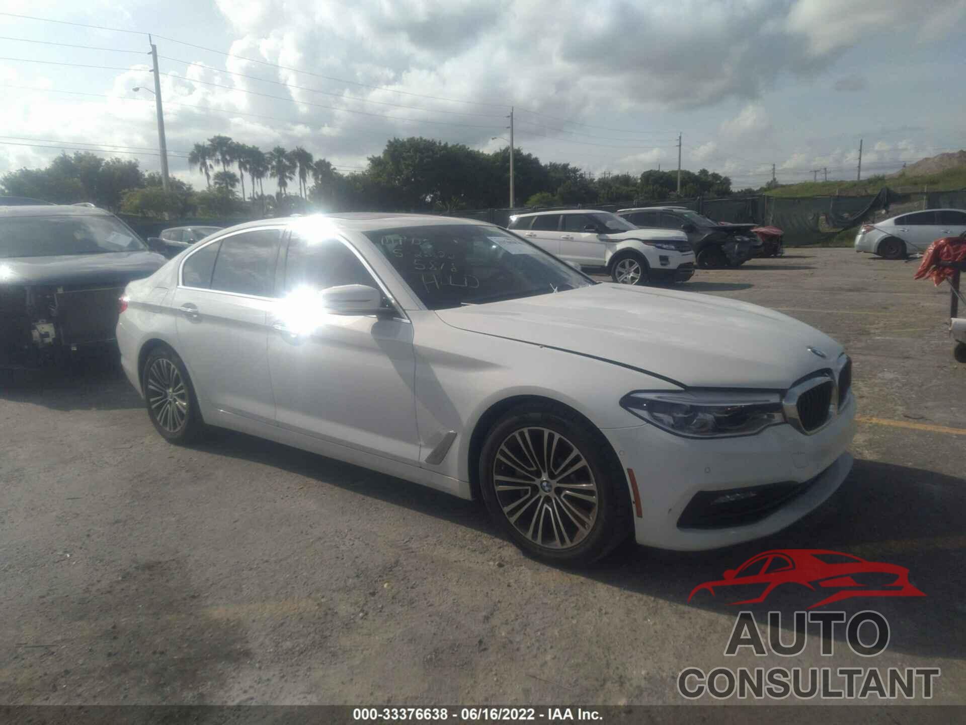 BMW 5 SERIES 2017 - WBAJE5C3XHG915818