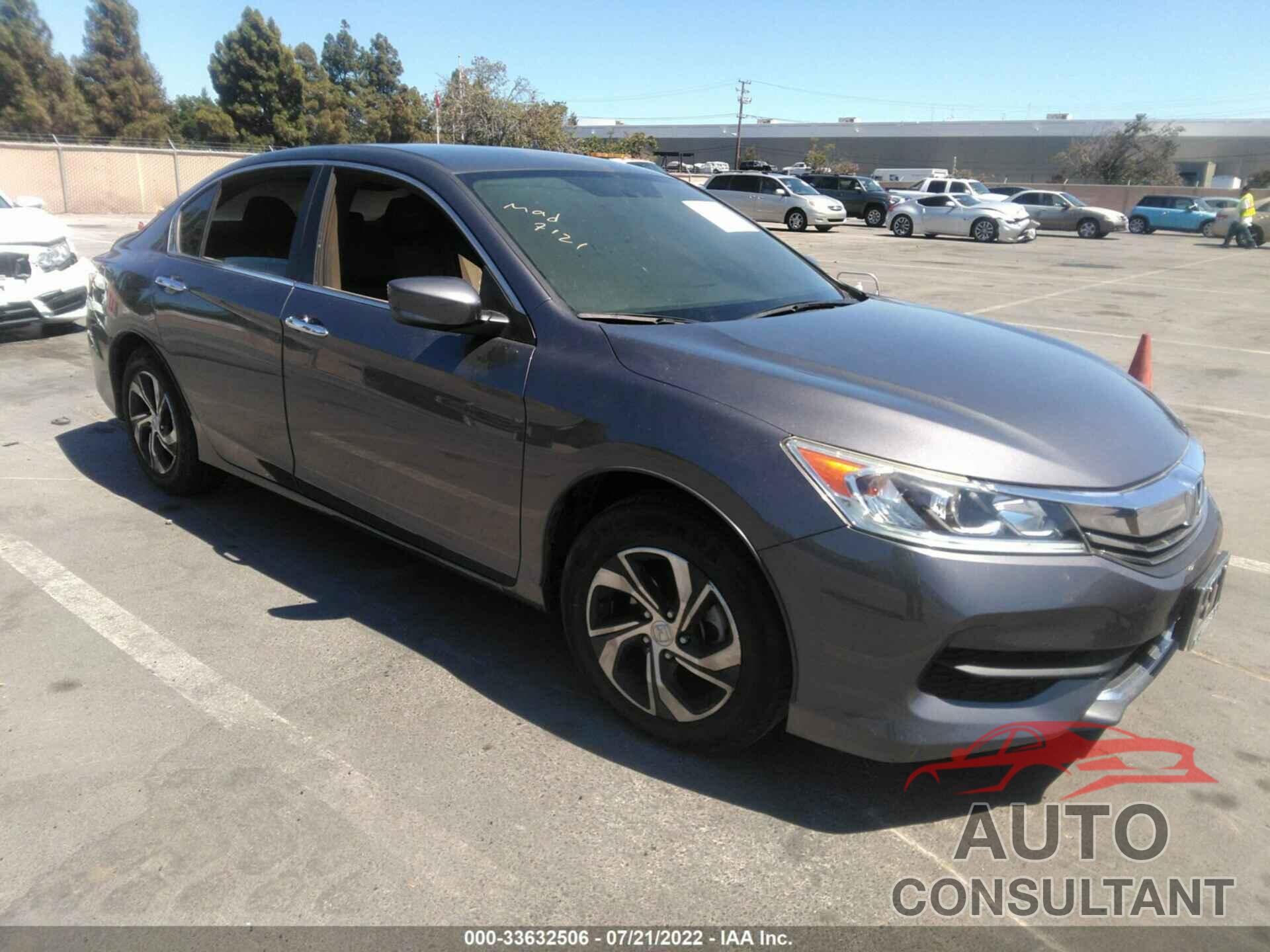 HONDA ACCORD SEDAN 2017 - 1HGCR2F39HA021047