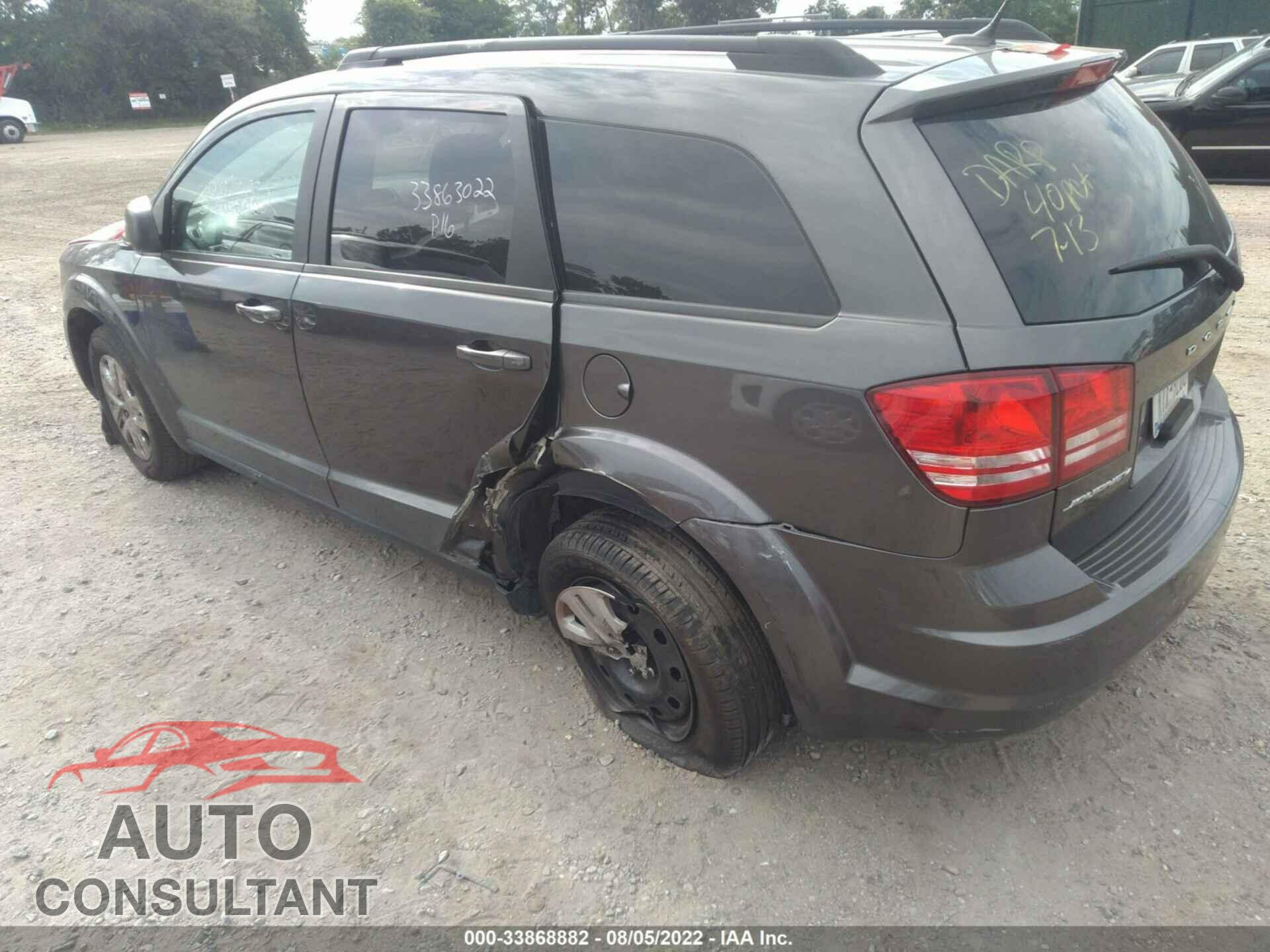 DODGE JOURNEY 2017 - 3C4PDCABXHT551636