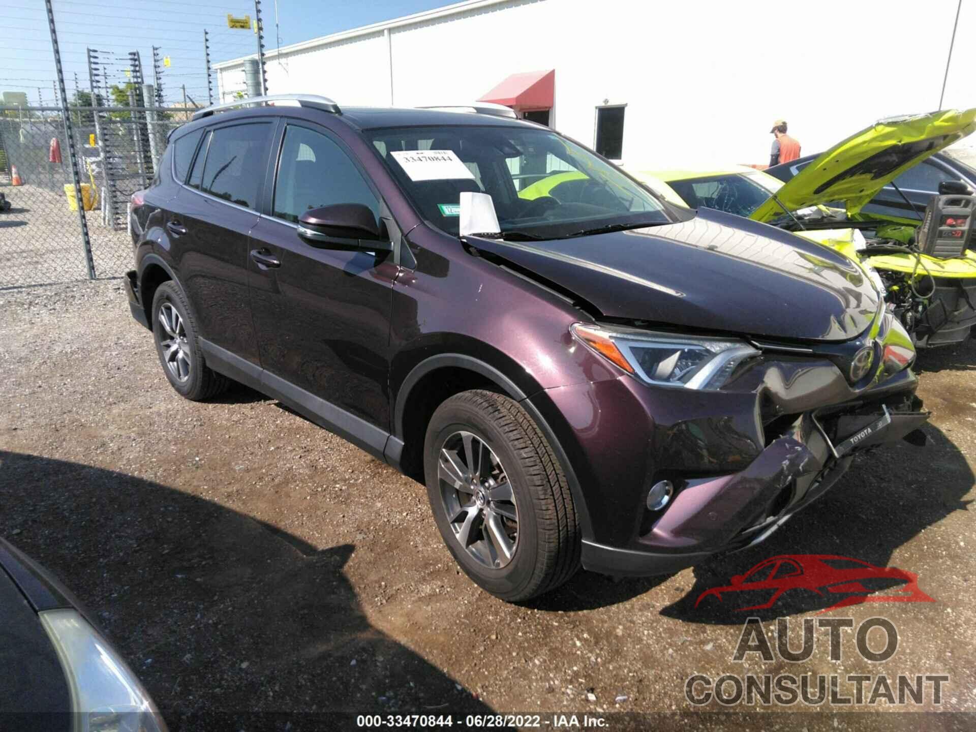 TOYOTA RAV4 2016 - 2T3RFREV5GW481674