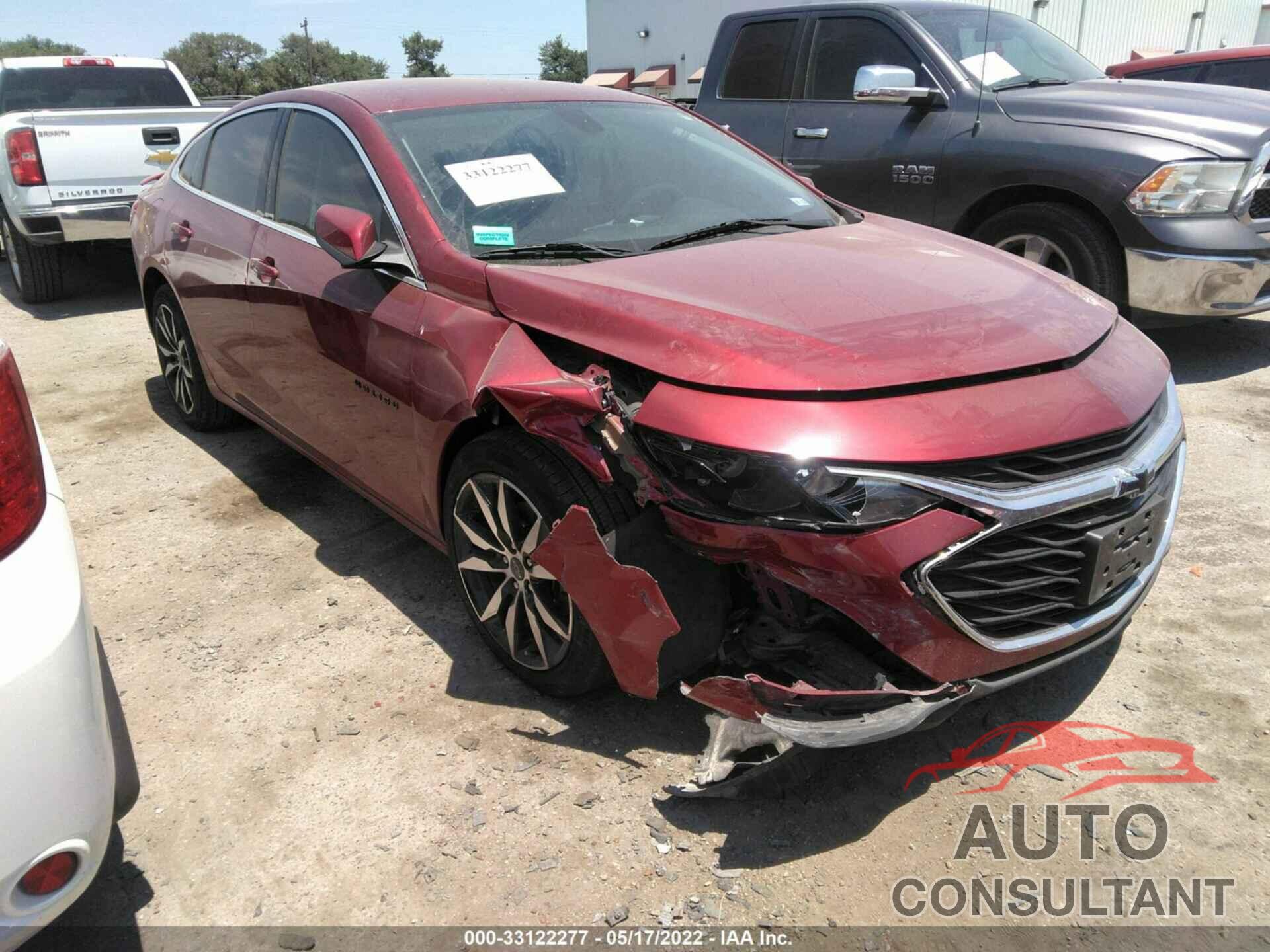 CHEVROLET MALIBU 2020 - 1G1ZG5ST5LF132334