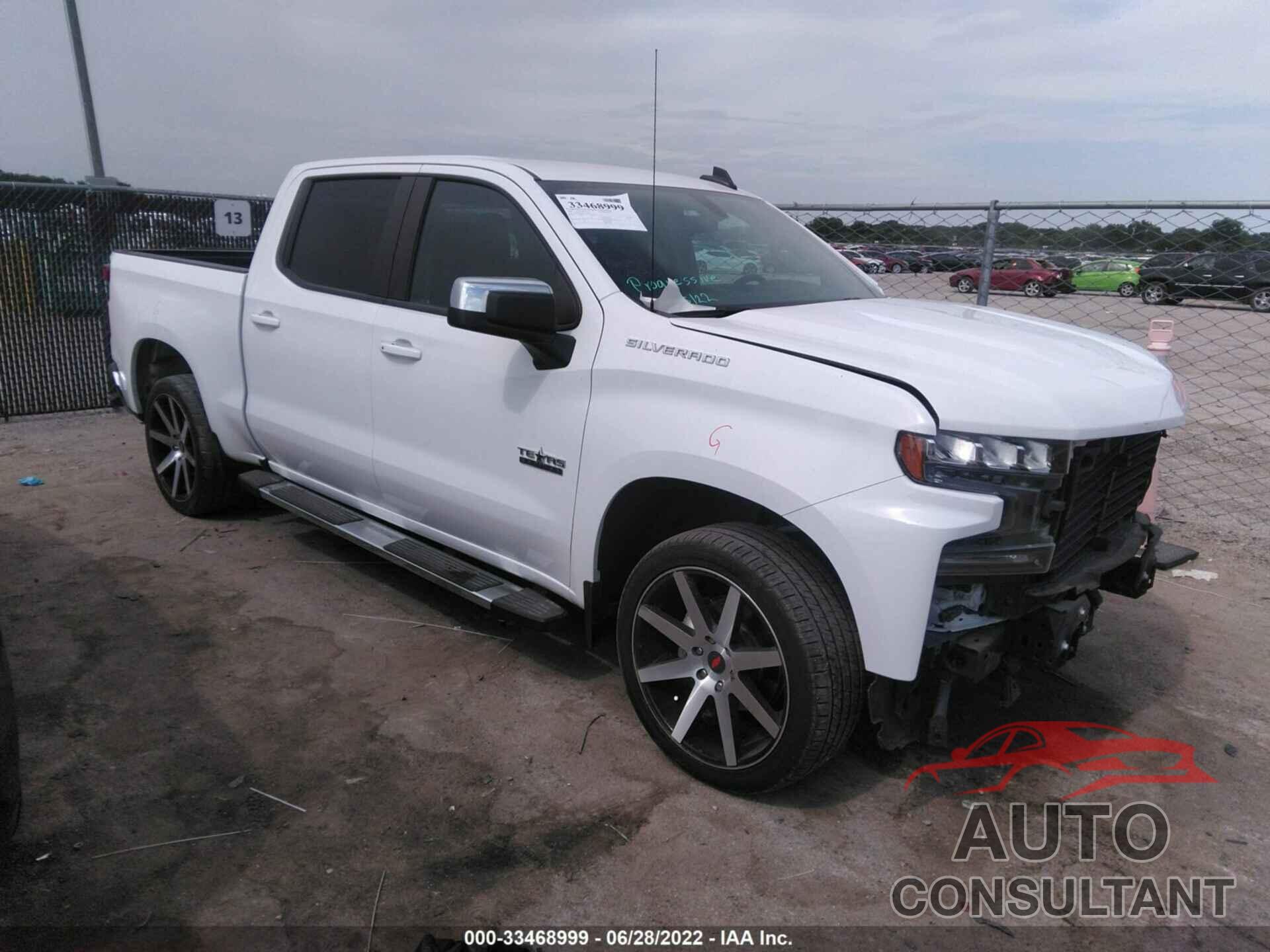 CHEVROLET SILVERADO 1500 2020 - 3GCPWCED6LG396333