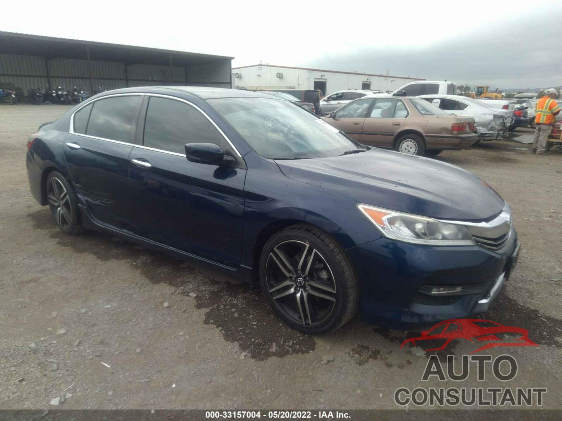 HONDA ACCORD SEDAN 2017 - 1HGCR2F58HA258923