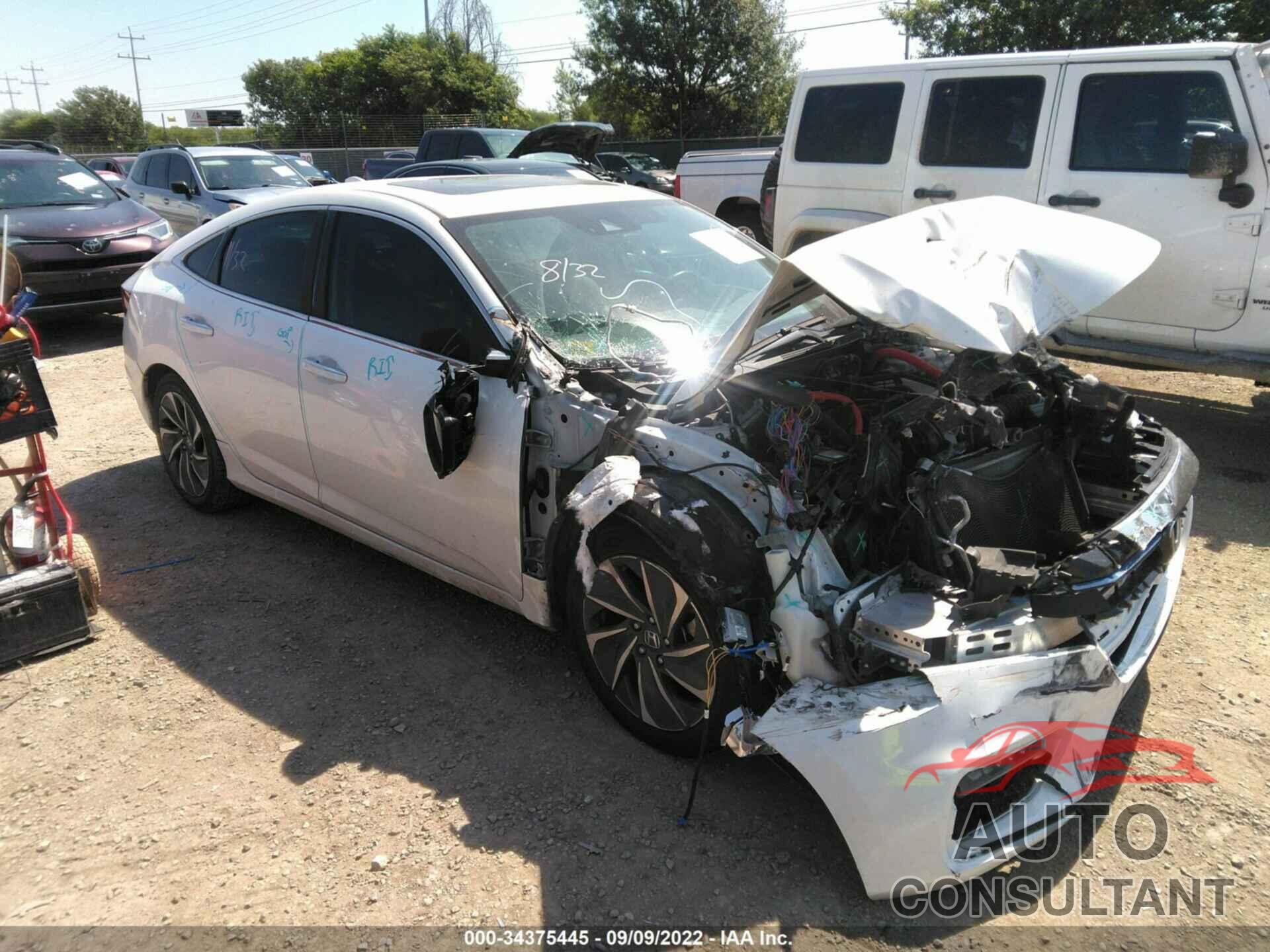 HONDA INSIGHT 2019 - 19XZE4F91KE026882