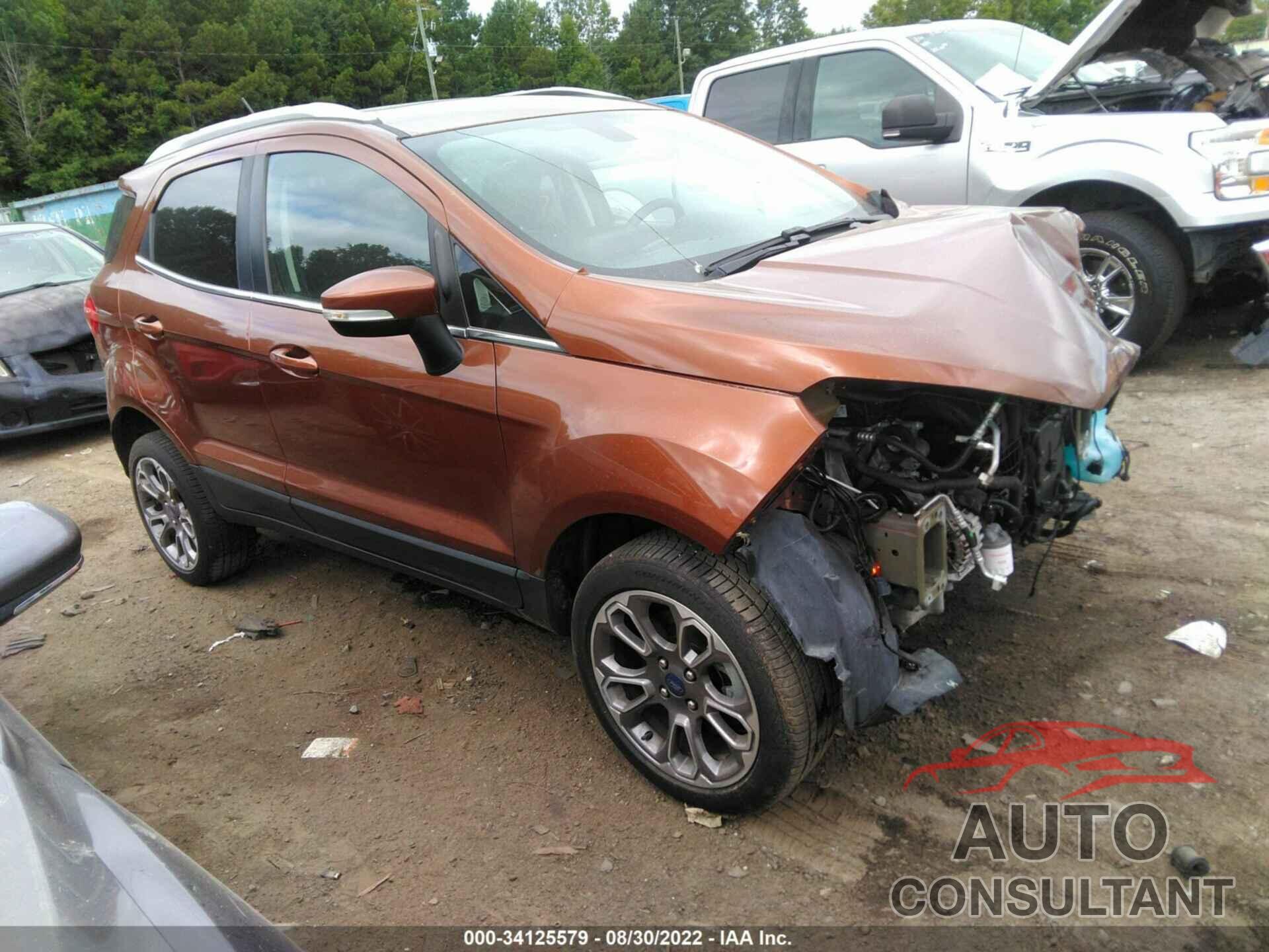 FORD ECOSPORT 2019 - MAJ6S3KLXKC289716