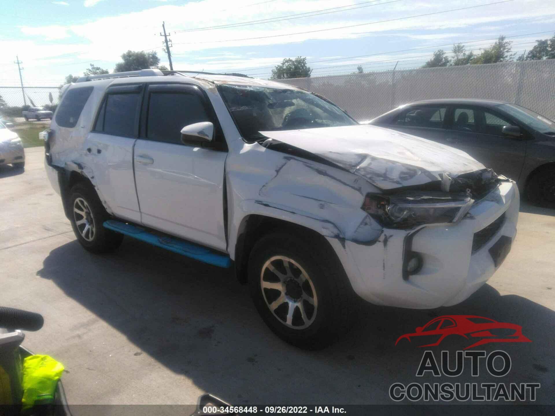 TOYOTA 4RUNNER 2016 - JTEZU5JR4G5120866