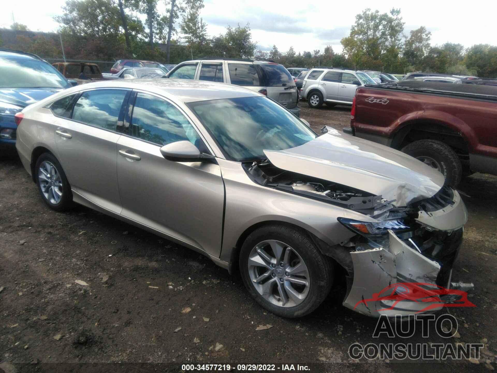 HONDA ACCORD SEDAN 2019 - 1HGCV1F17KA014156