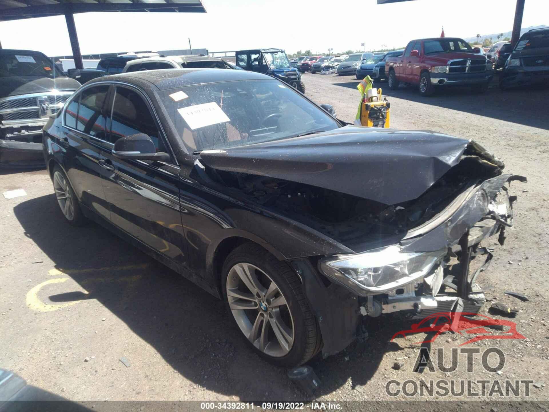 BMW 3 SERIES 2016 - WBA8E9C55GK646548