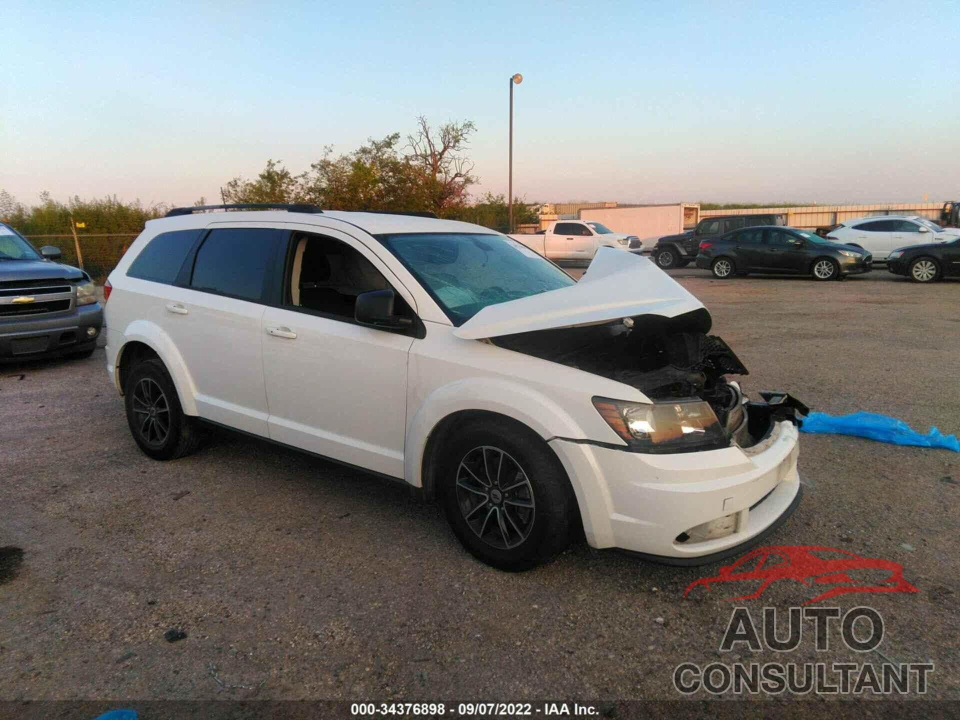 DODGE JOURNEY 2018 - 3C4PDCAB6JT448333