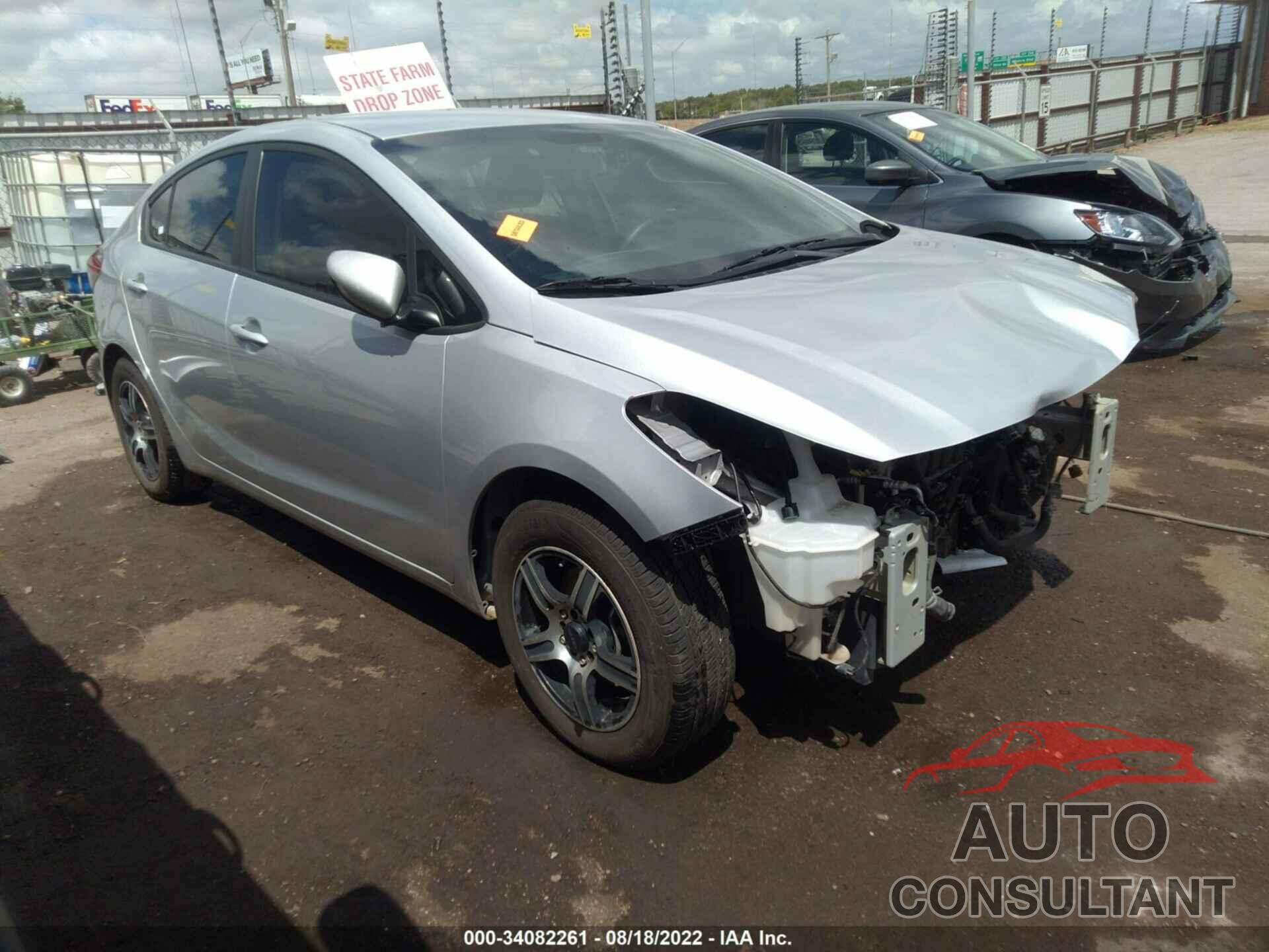 KIA FORTE 2017 - 3KPFL4A70HE122770