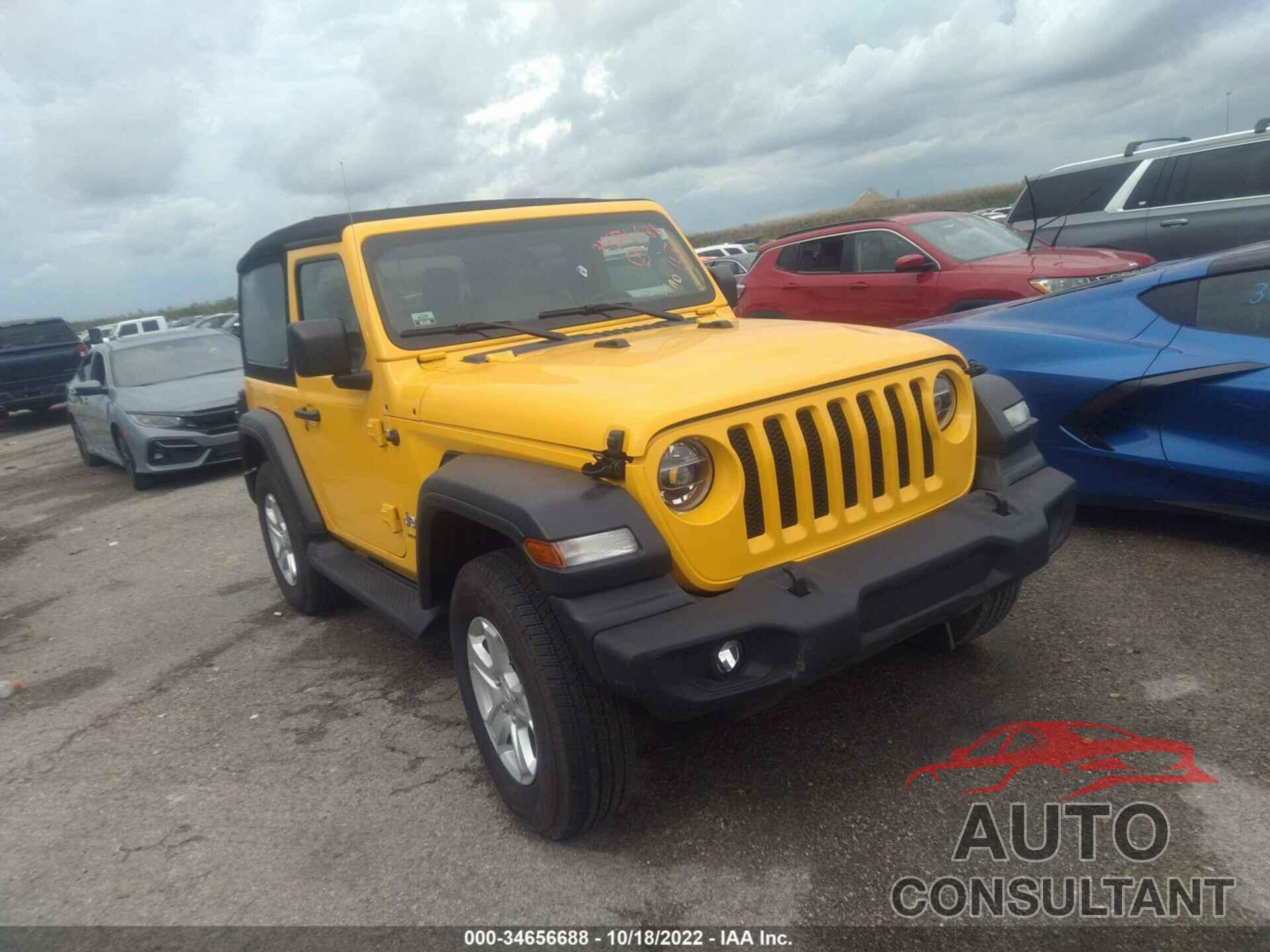 JEEP WRANGLER 2021 - 1C4HJXAG9MW677765