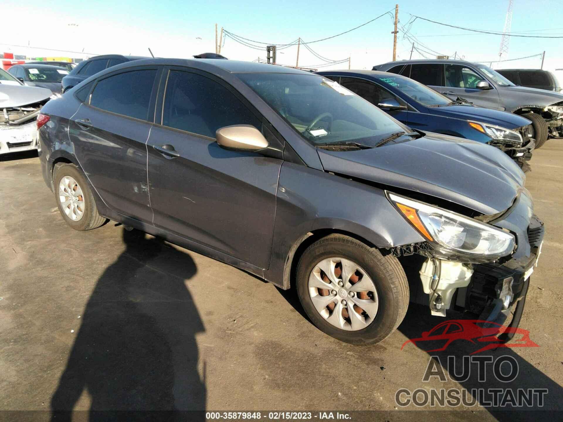 HYUNDAI ACCENT 2016 - KMHCT4AEXGU981605