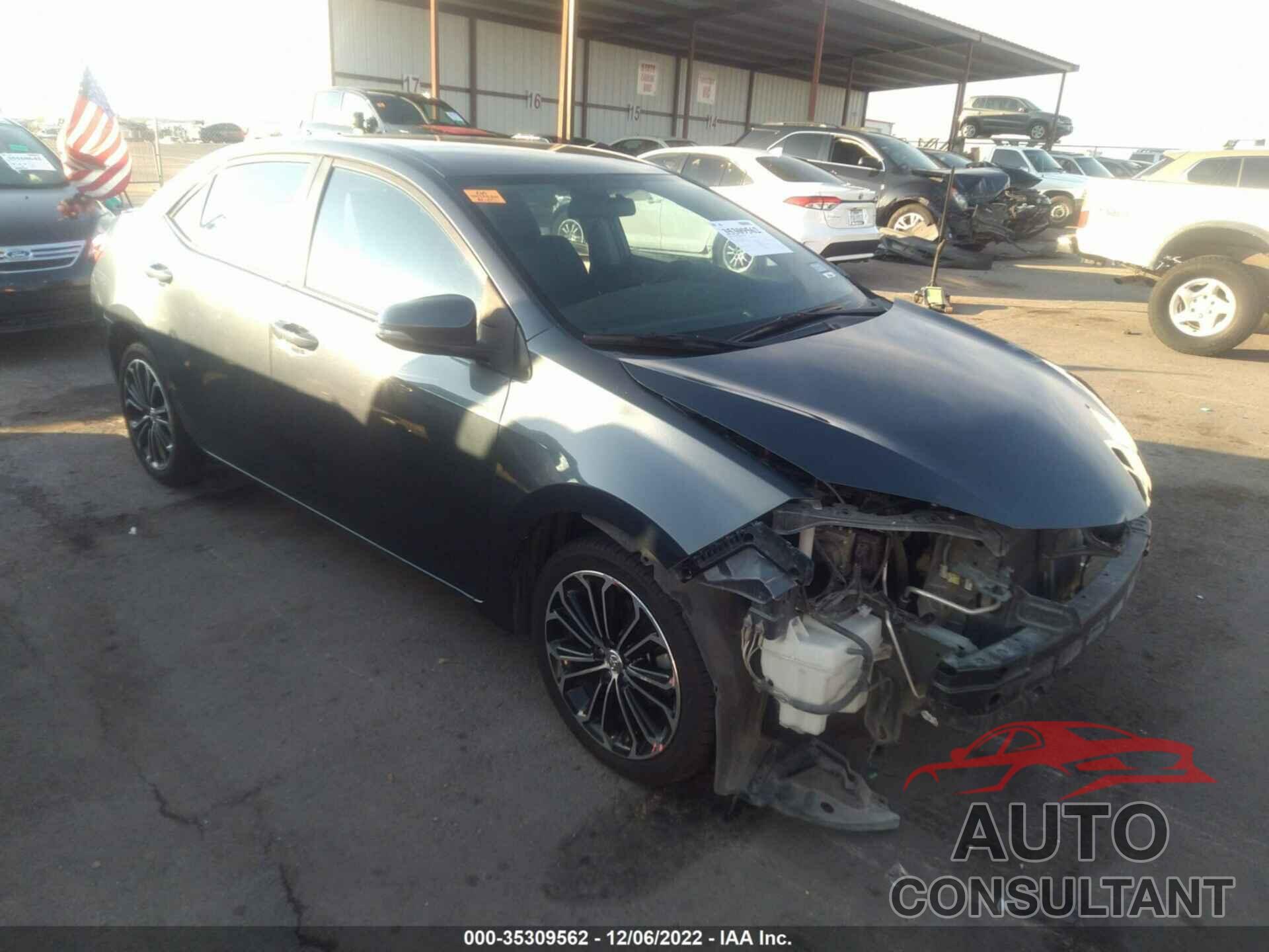 TOYOTA COROLLA 2015 - 5YFBURHE4FP196850
