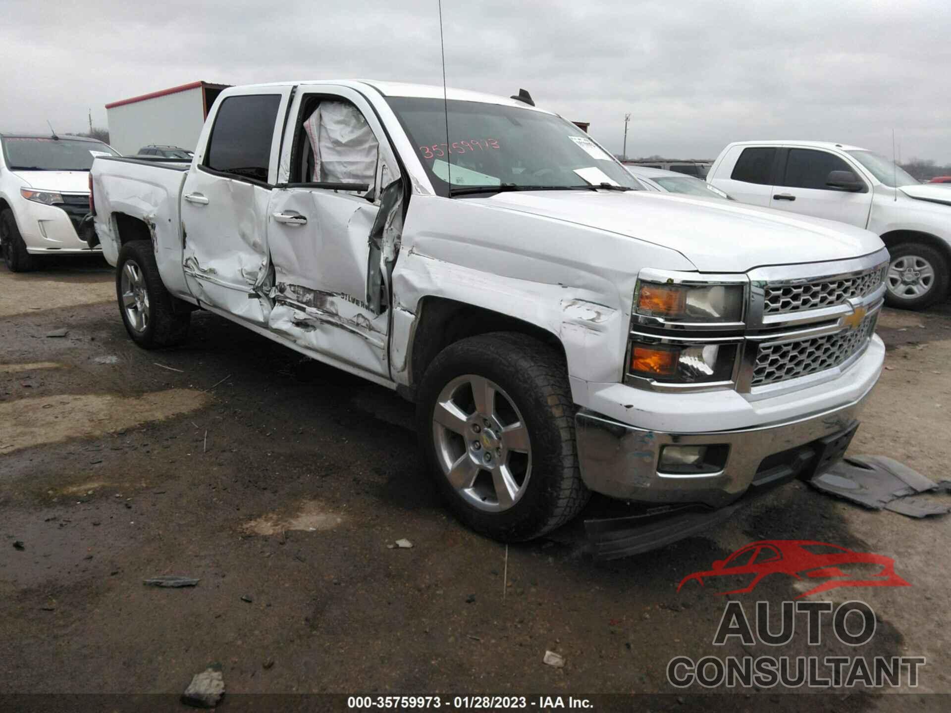 CHEVROLET SILVERADO 1500 2015 - 3GCPCRECXFG300226