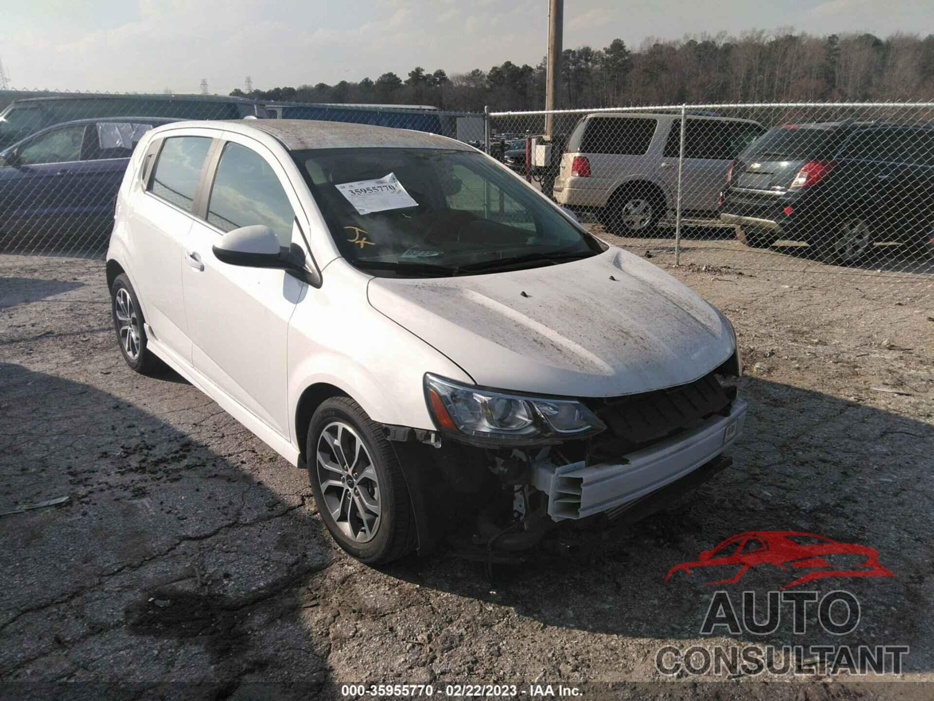 CHEVROLET SONIC 2020 - 1G1JD6SB0L4132952