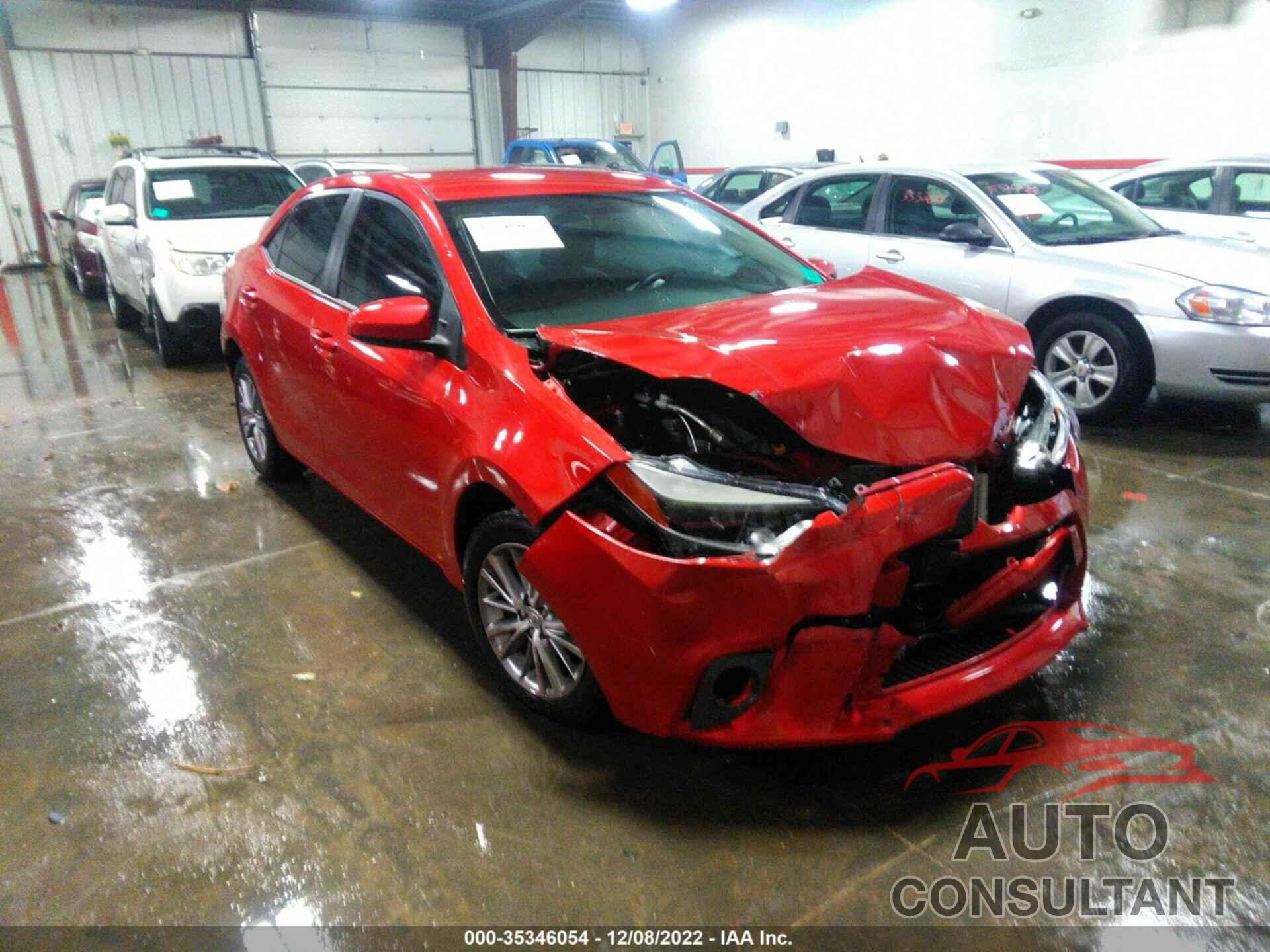 TOYOTA COROLLA 2015 - 5YFBURHE9FP271512