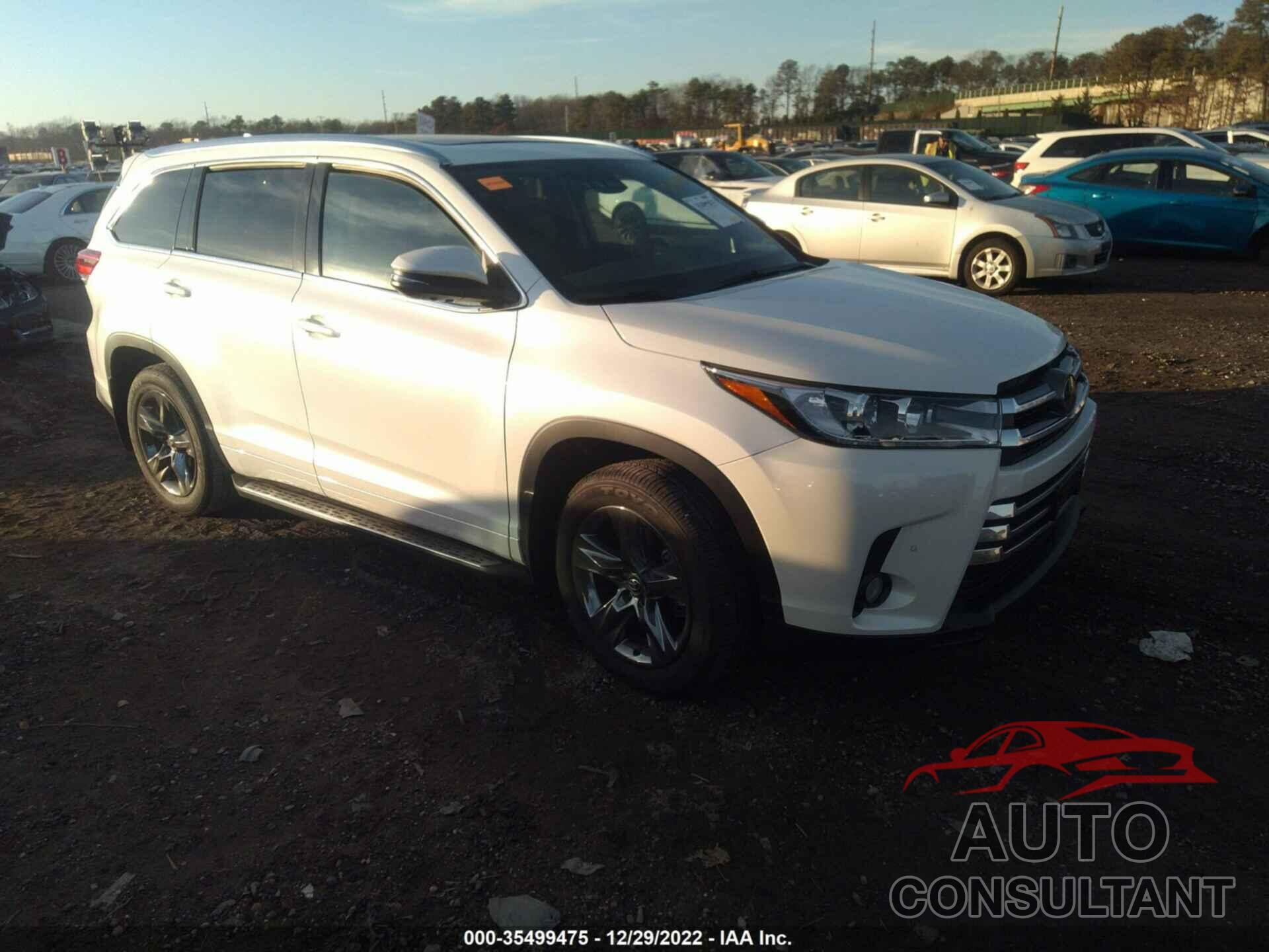TOYOTA HIGHLANDER 2017 - 5TDDZRFH0HS429348