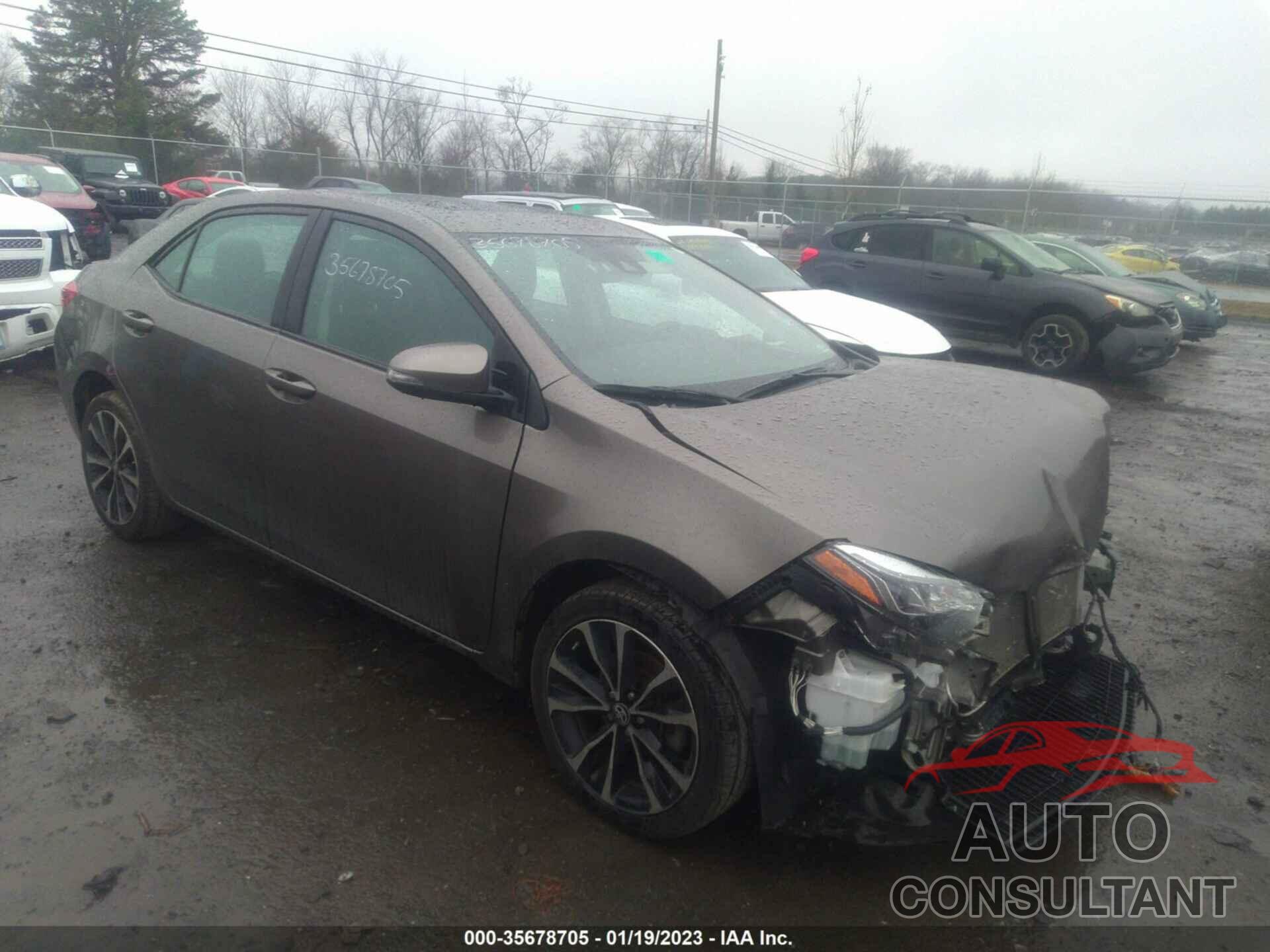 TOYOTA COROLLA 2018 - 2T1BURHE2JC044543