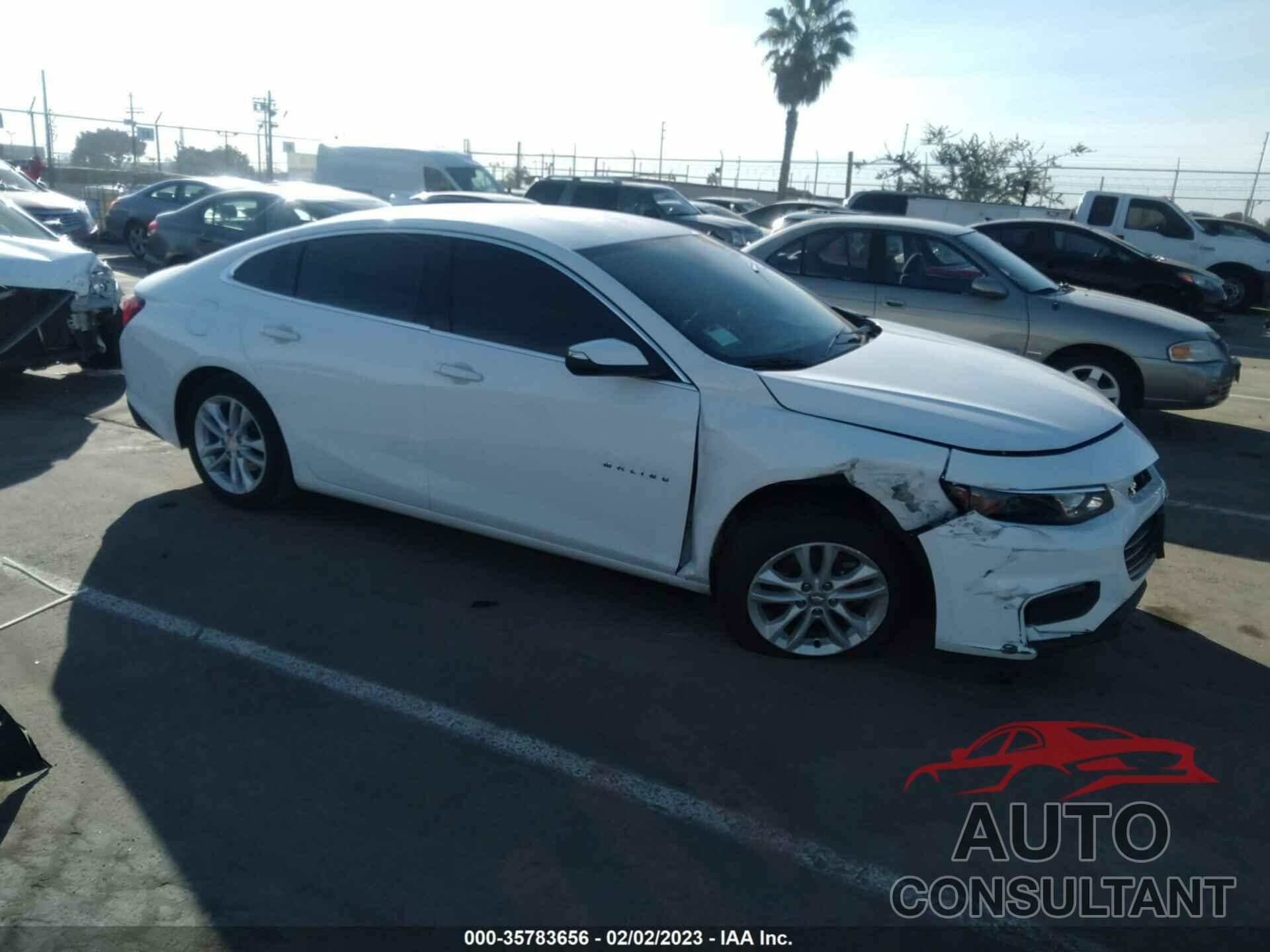 CHEVROLET MALIBU 2016 - 1G1ZE5ST2GF301804